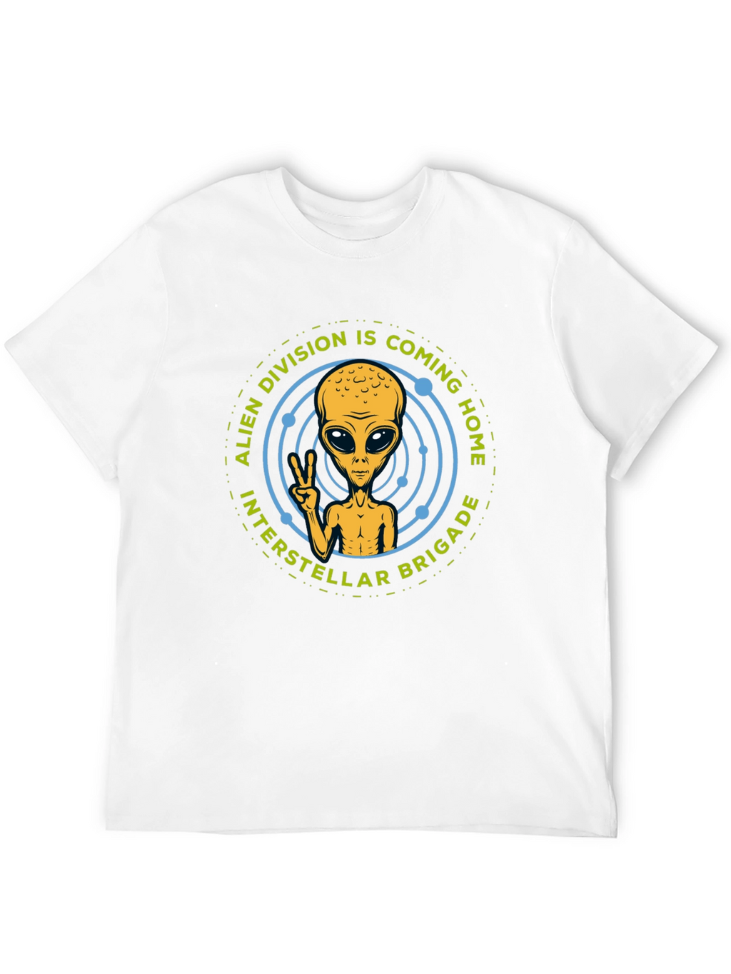 Alien Division Interstellar Brigade T-Shirt