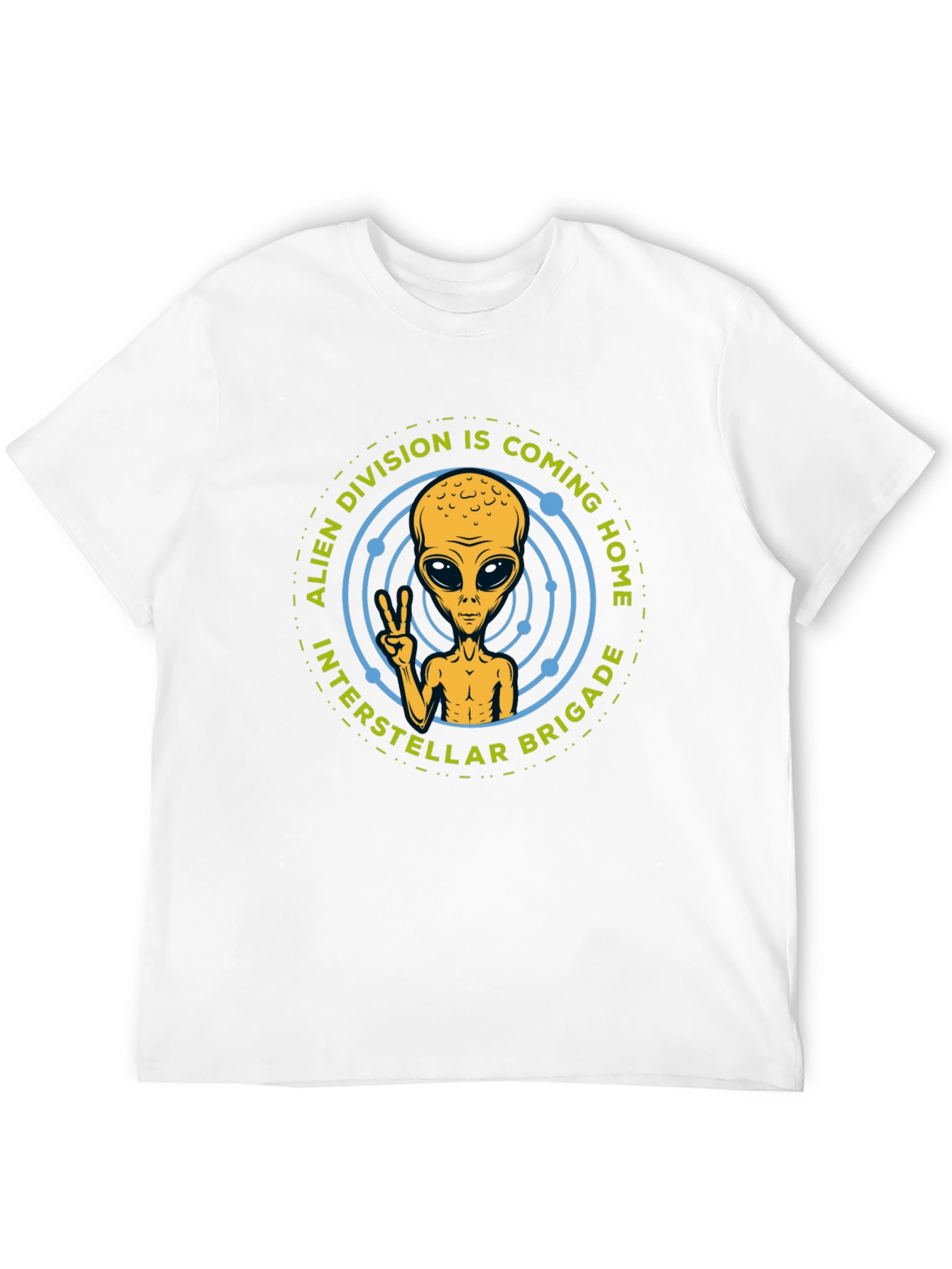 Alien Division Interstellar Brigade T-Shirt