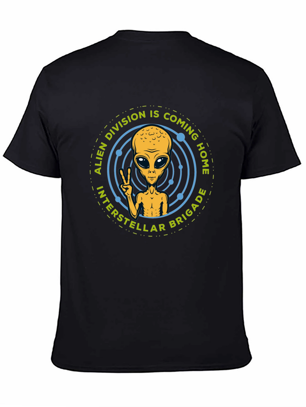 Alien Division Interstellar Brigade T-Shirt