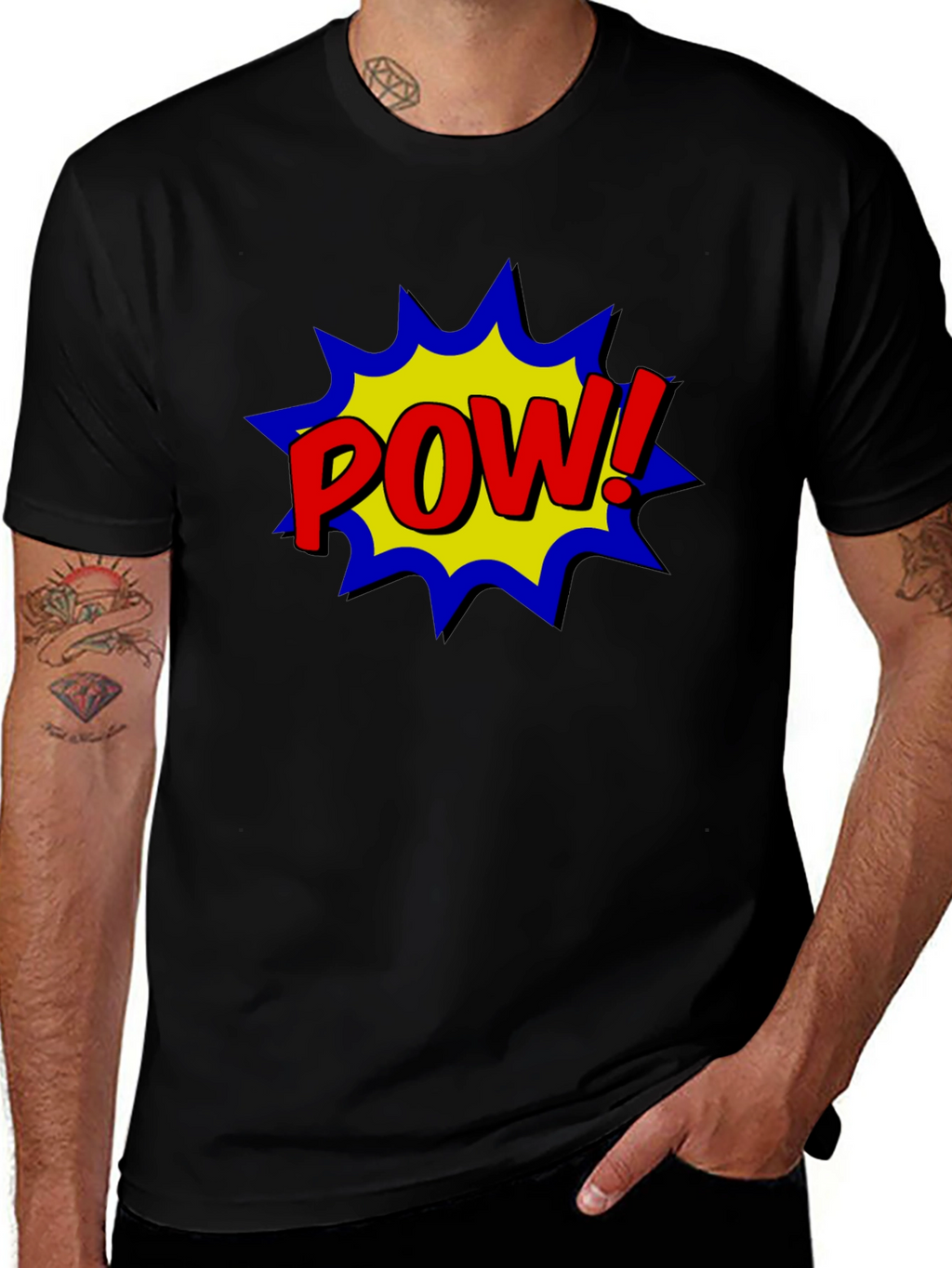 Comic Book POW! Graphic T-Shirt