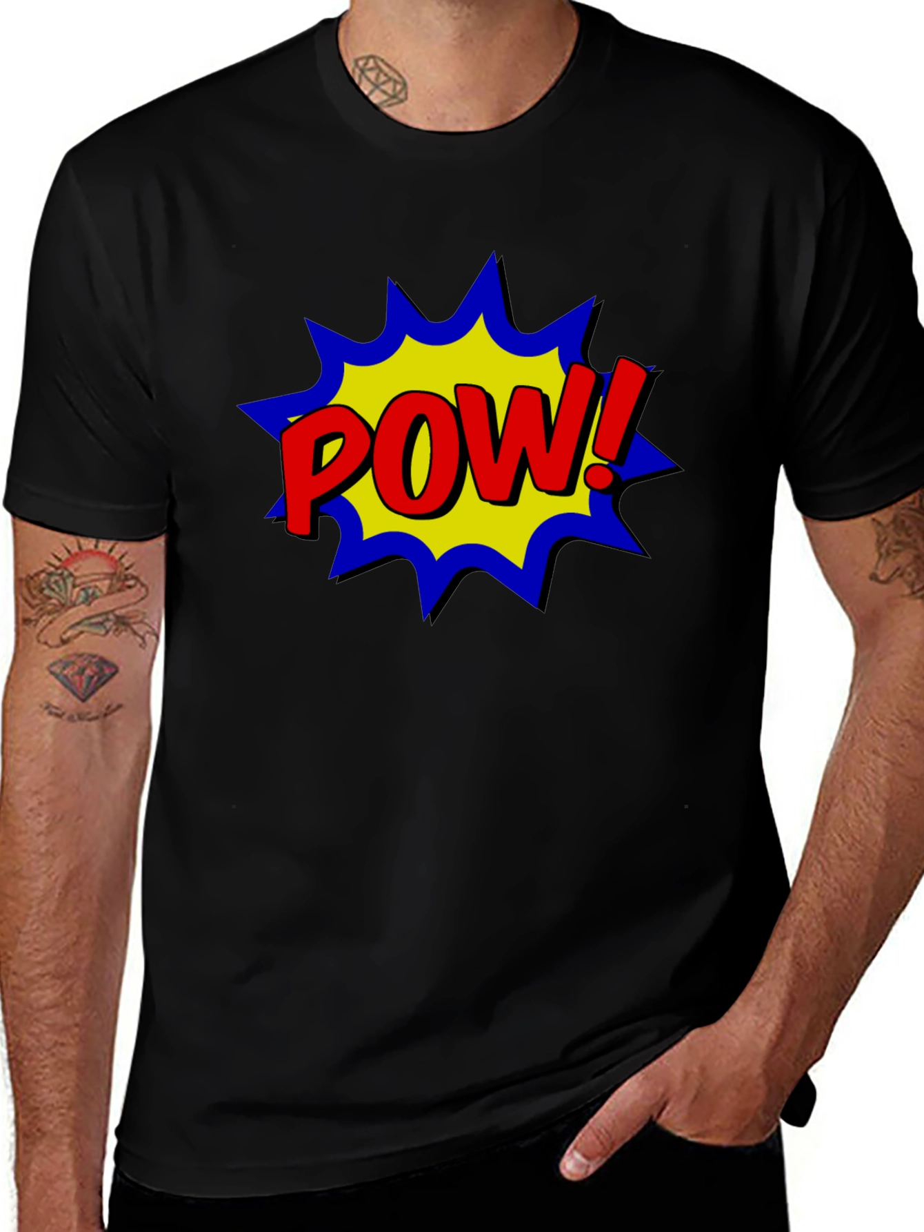 Comic Book POW! Graphic T-Shirt