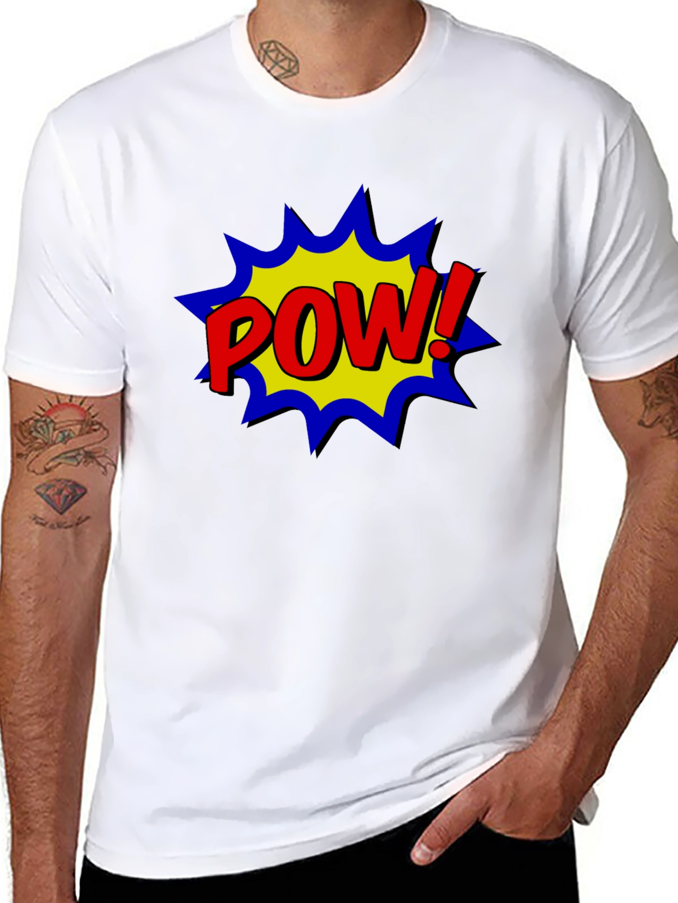 Comic Book POW! Graphic T-Shirt