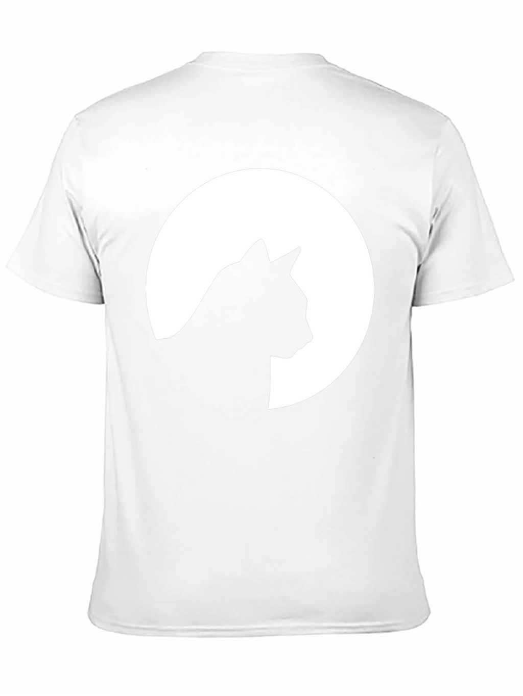 Cat Silhouette Moon Graphic T-Shirt - Unisex