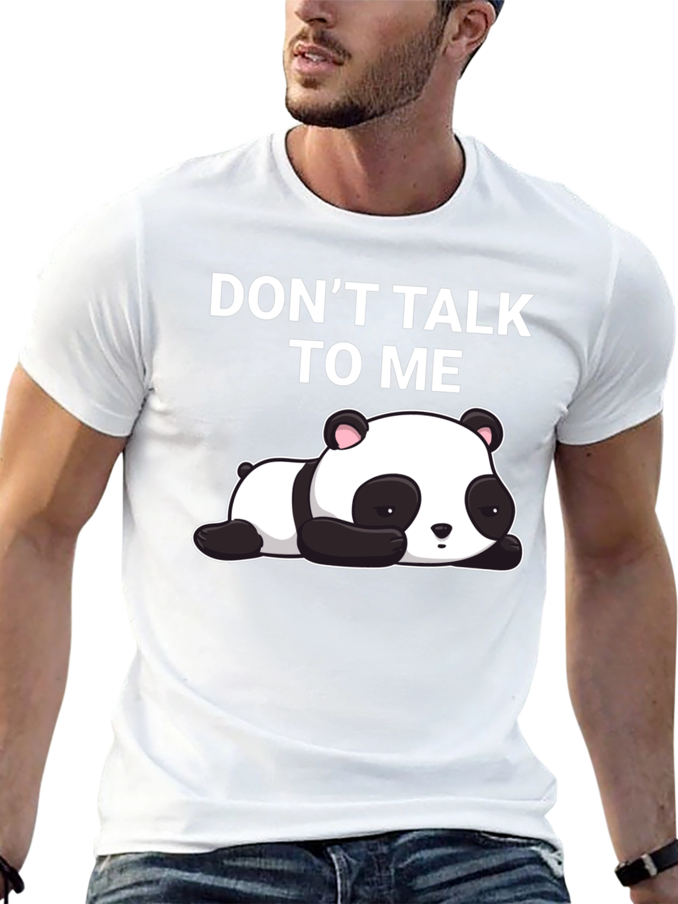 Dont Talk To Me Panda T-Shirt