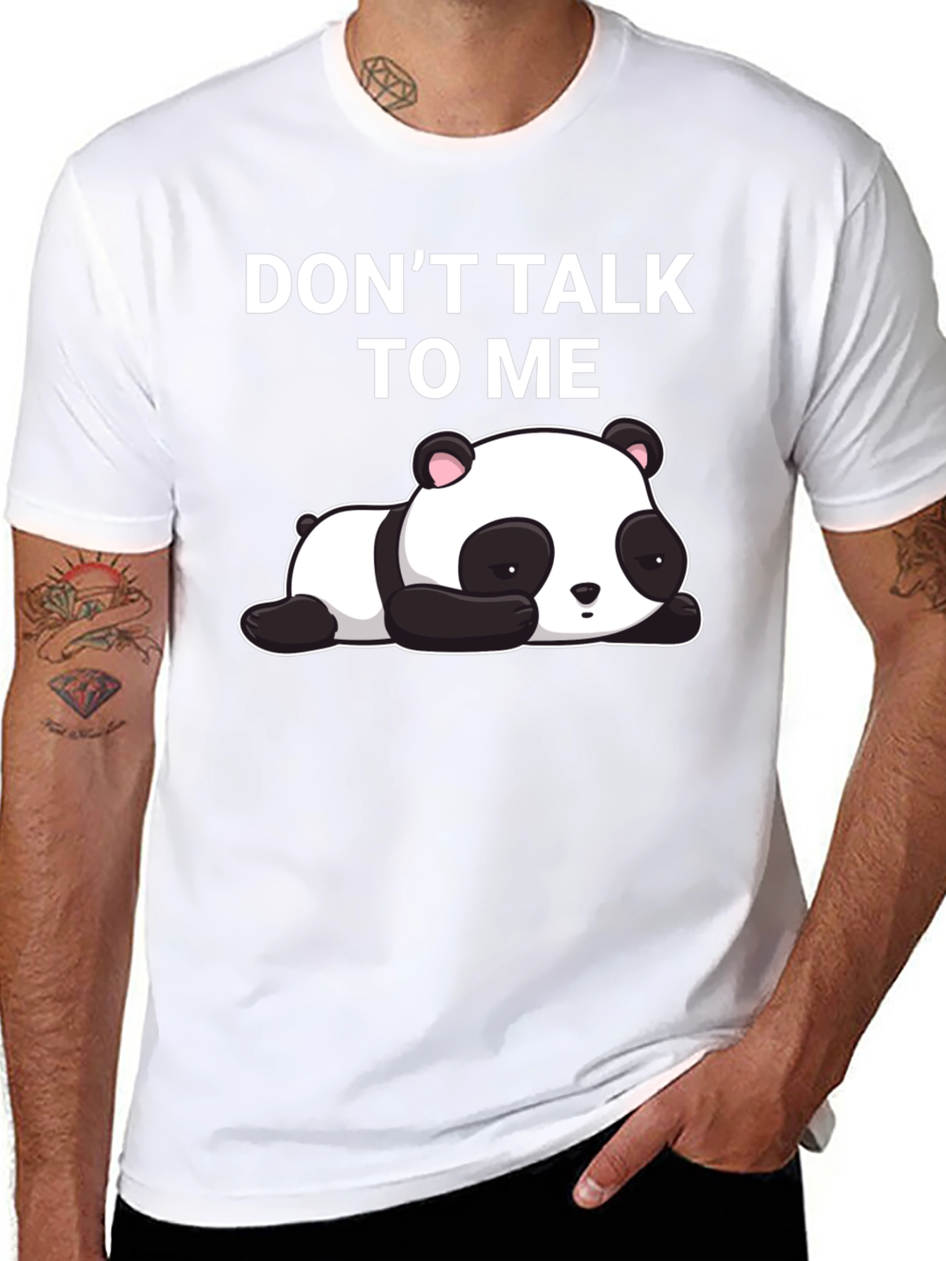 Dont Talk To Me Panda T-Shirt