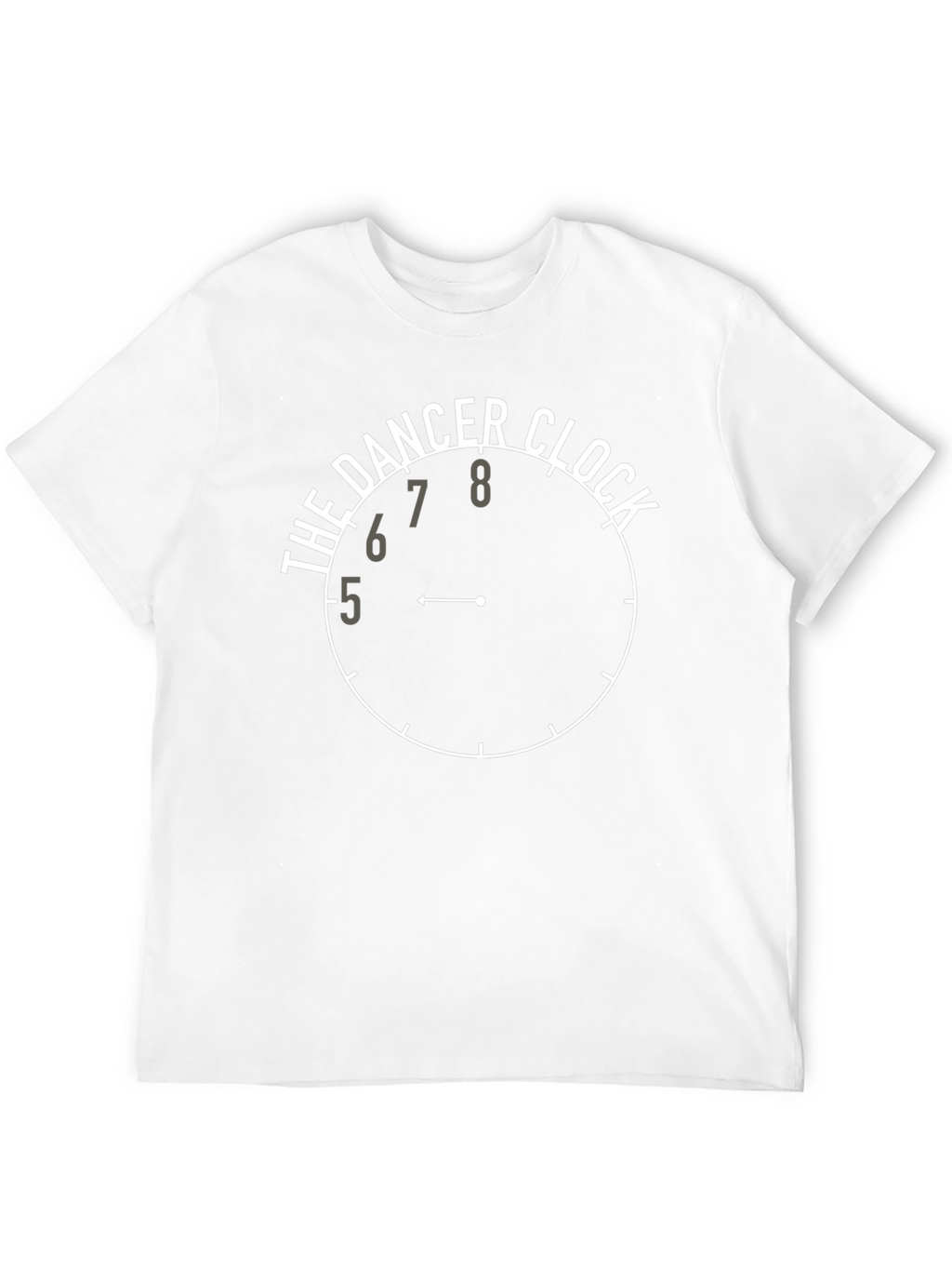 The Dancer Clock Graphic Tee - Black