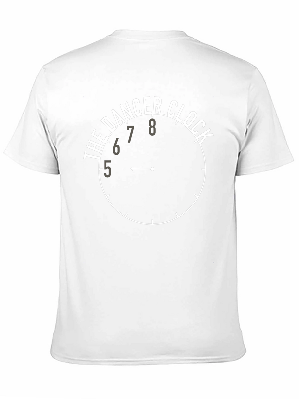 The Dancer Clock Graphic Tee - Black