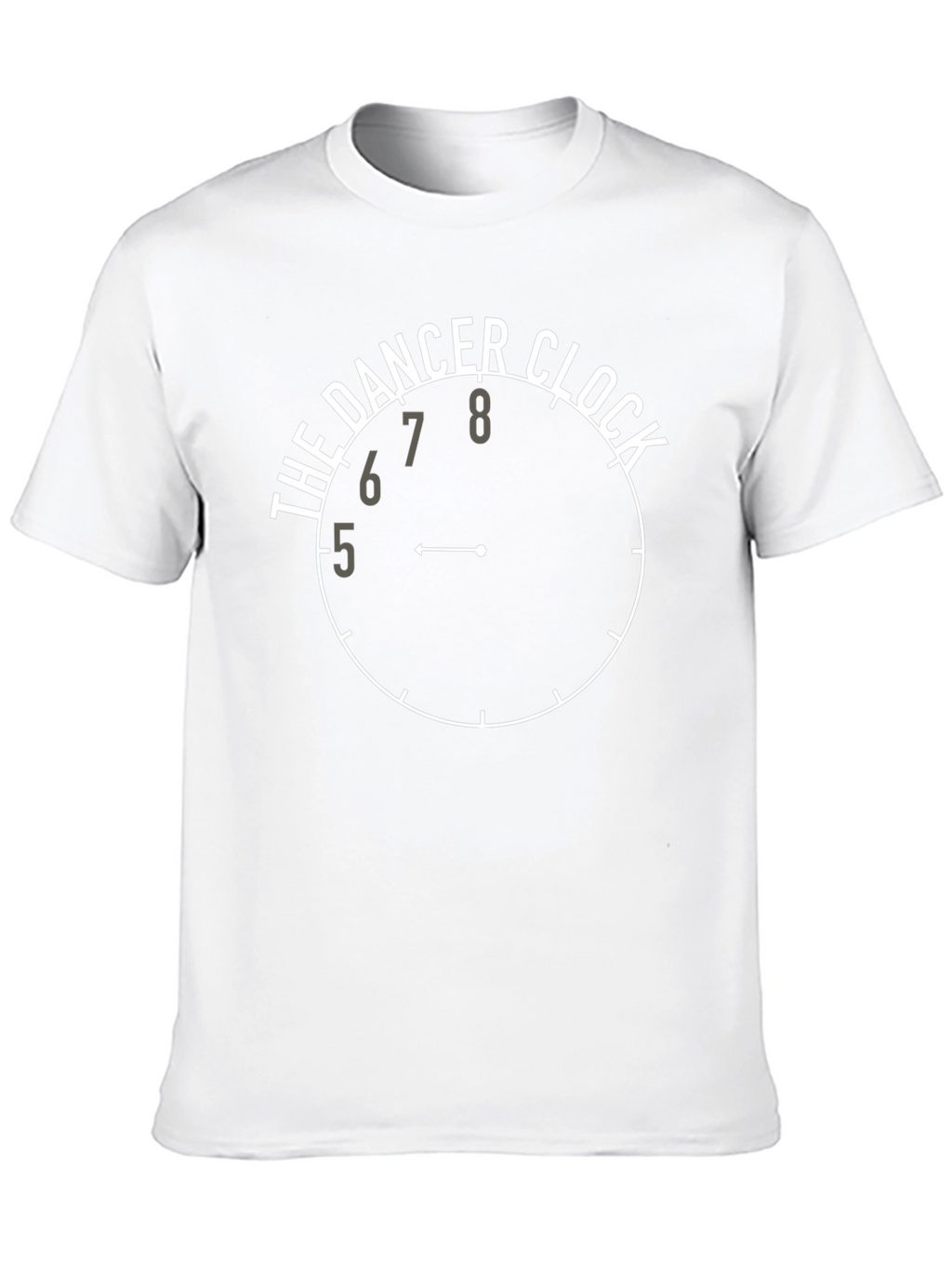 The Dancer Clock Graphic Tee - Black