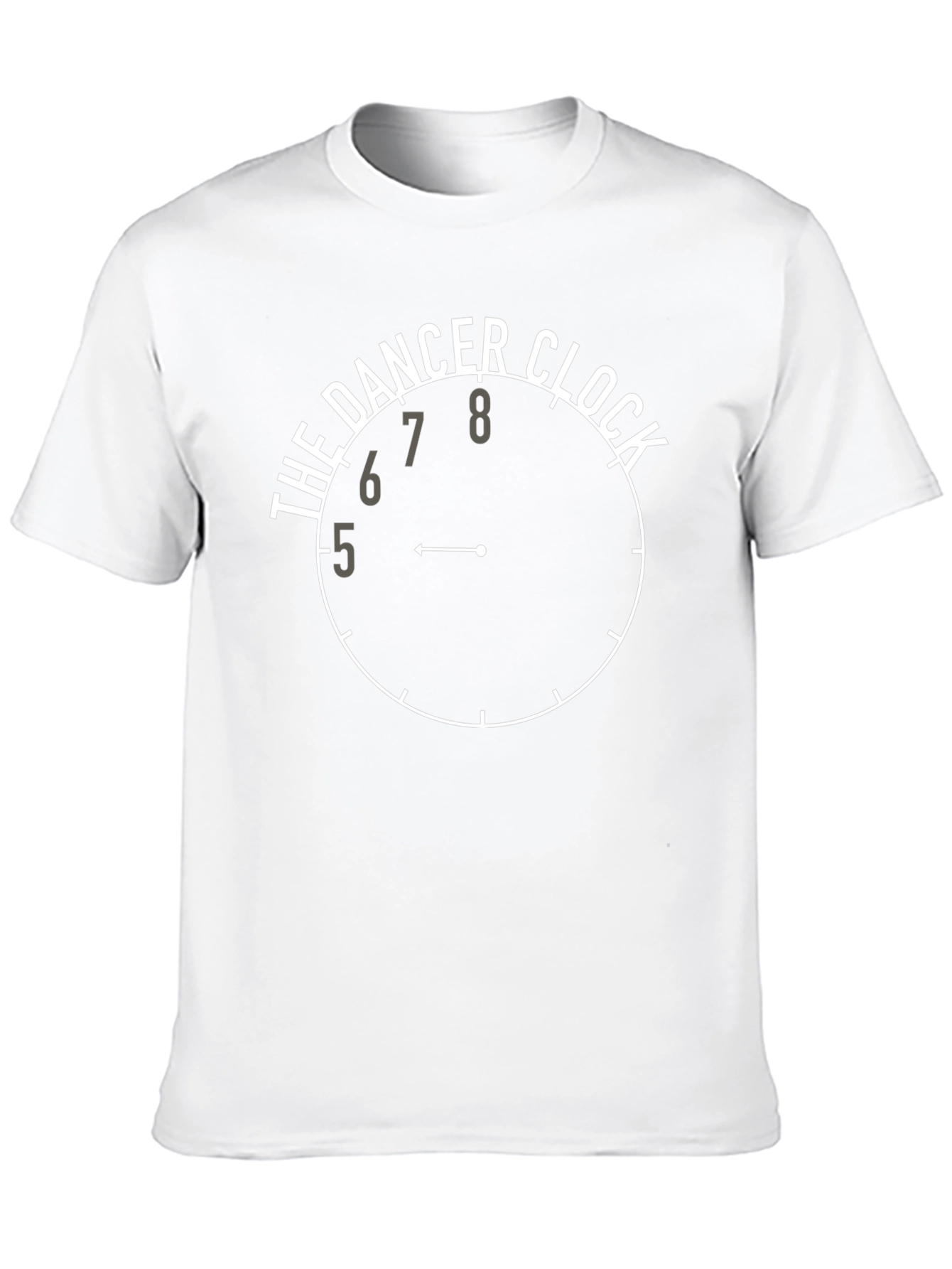 The Dancer Clock Graphic Tee - Black