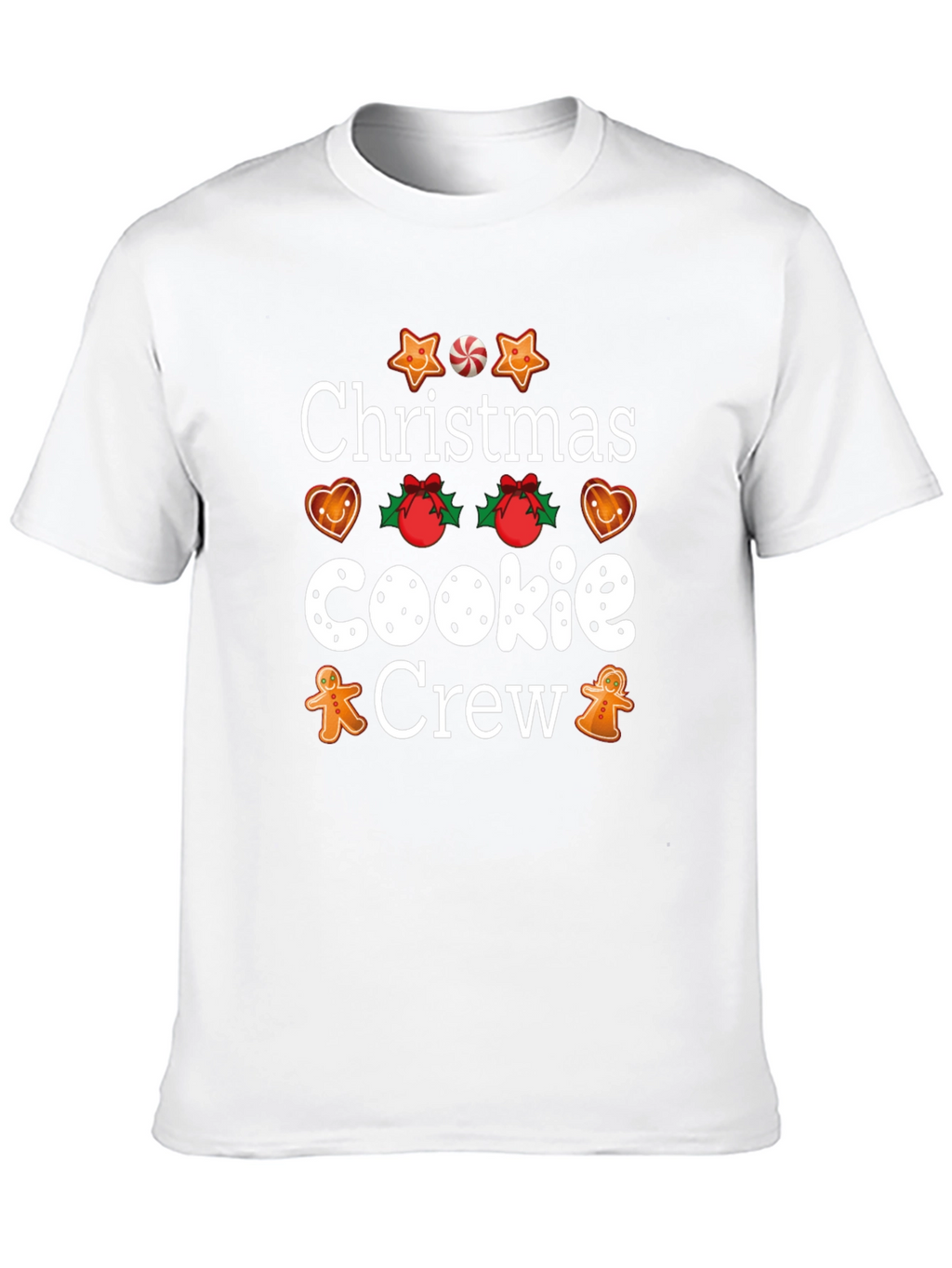 Christmas Cookie Crew T-Shirt Holiday Apparel
