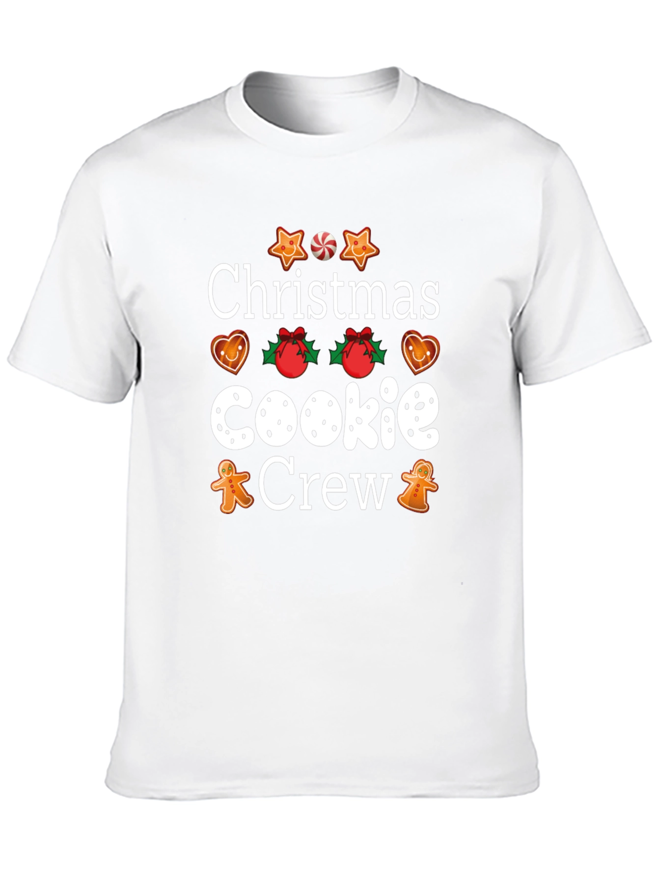Christmas Cookie Crew T-Shirt Holiday Apparel