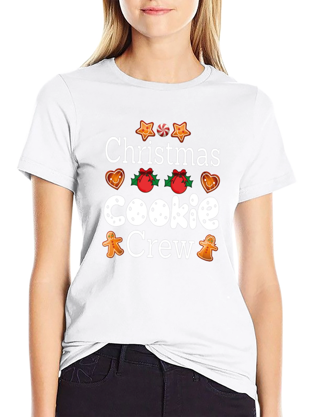 Christmas Cookie Crew T-Shirt Holiday Apparel