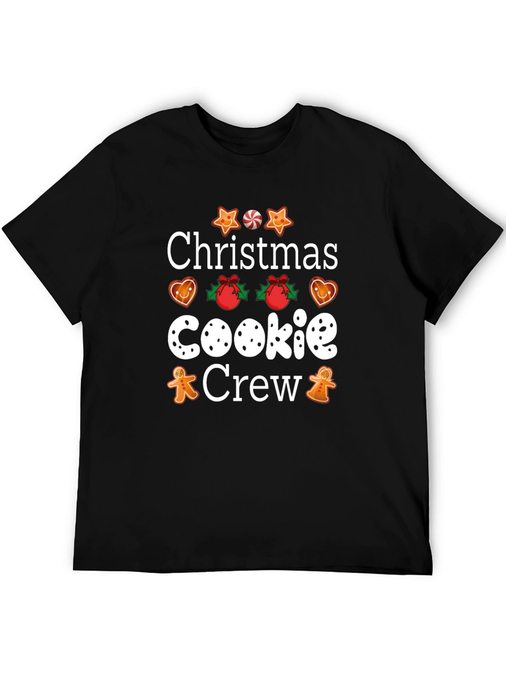 Christmas Cookie Crew T-Shirt Holiday Apparel