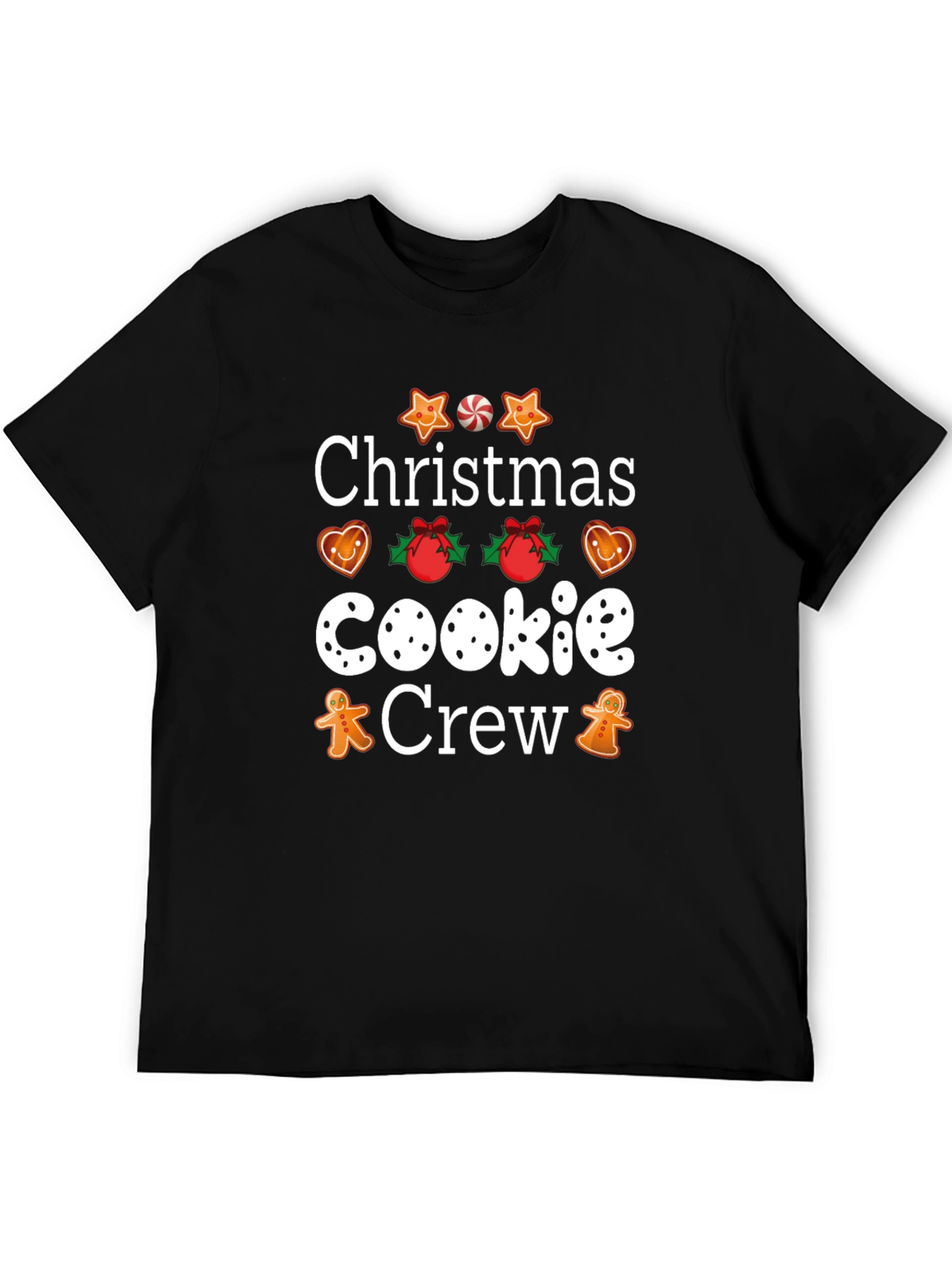 Christmas Cookie Crew T-Shirt Holiday Apparel