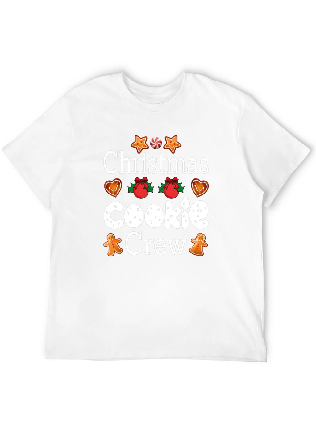 Christmas Cookie Crew T-Shirt Holiday Apparel