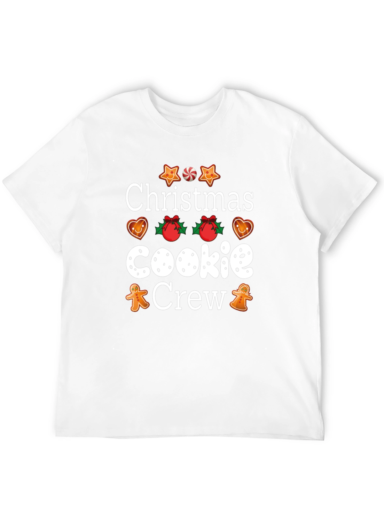 Christmas Cookie Crew T-Shirt Holiday Apparel