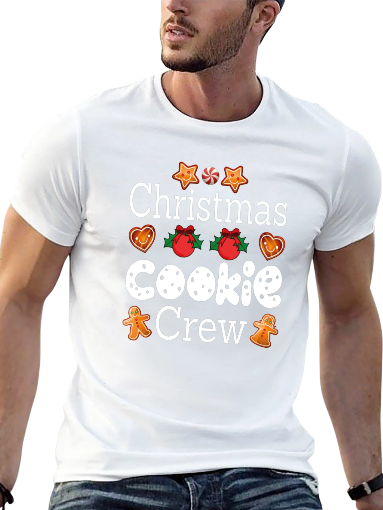 Christmas Cookie Crew T-Shirt Holiday Apparel