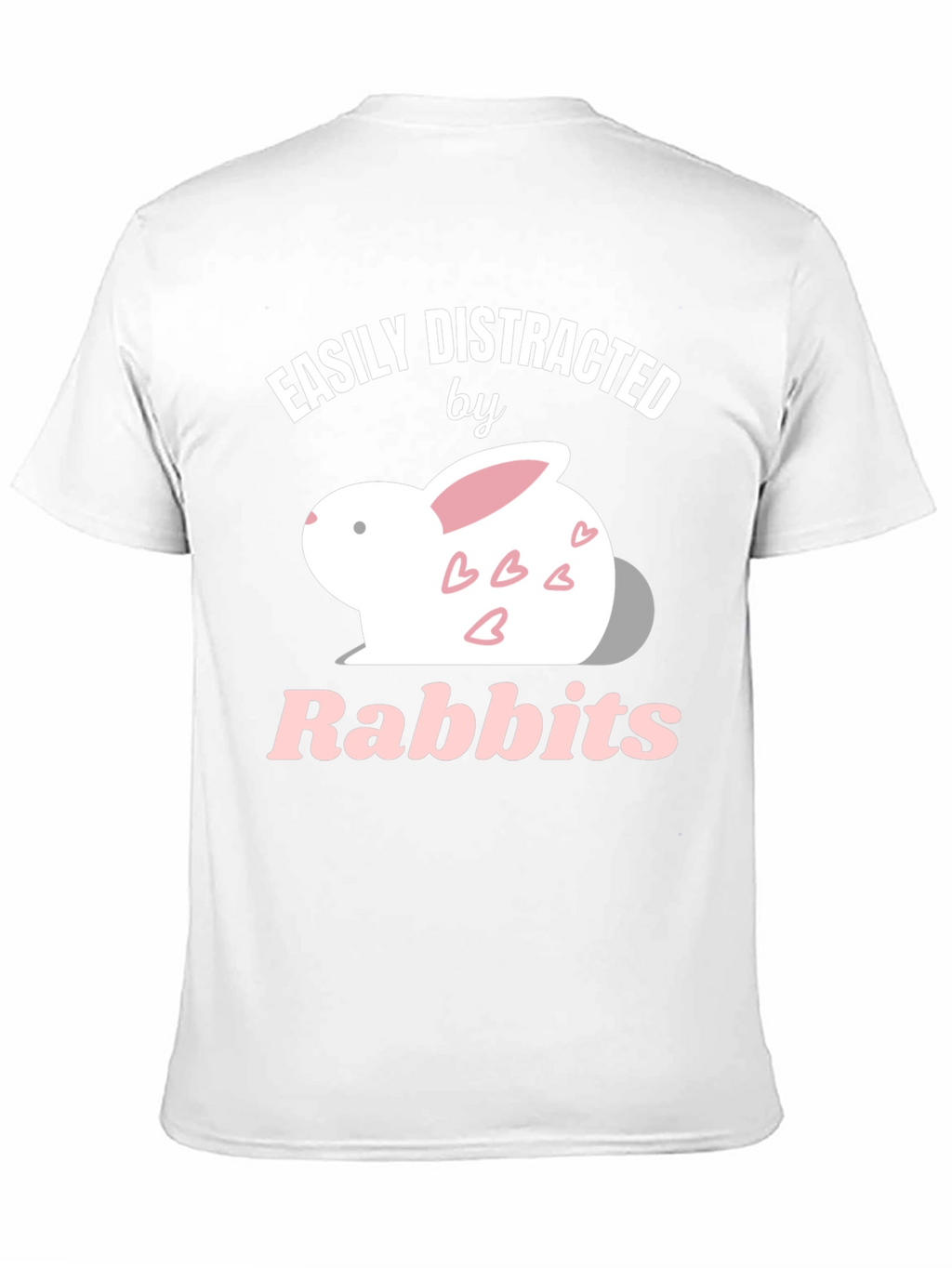 Easily Distracted by Rabbits Graphic T-Shirt