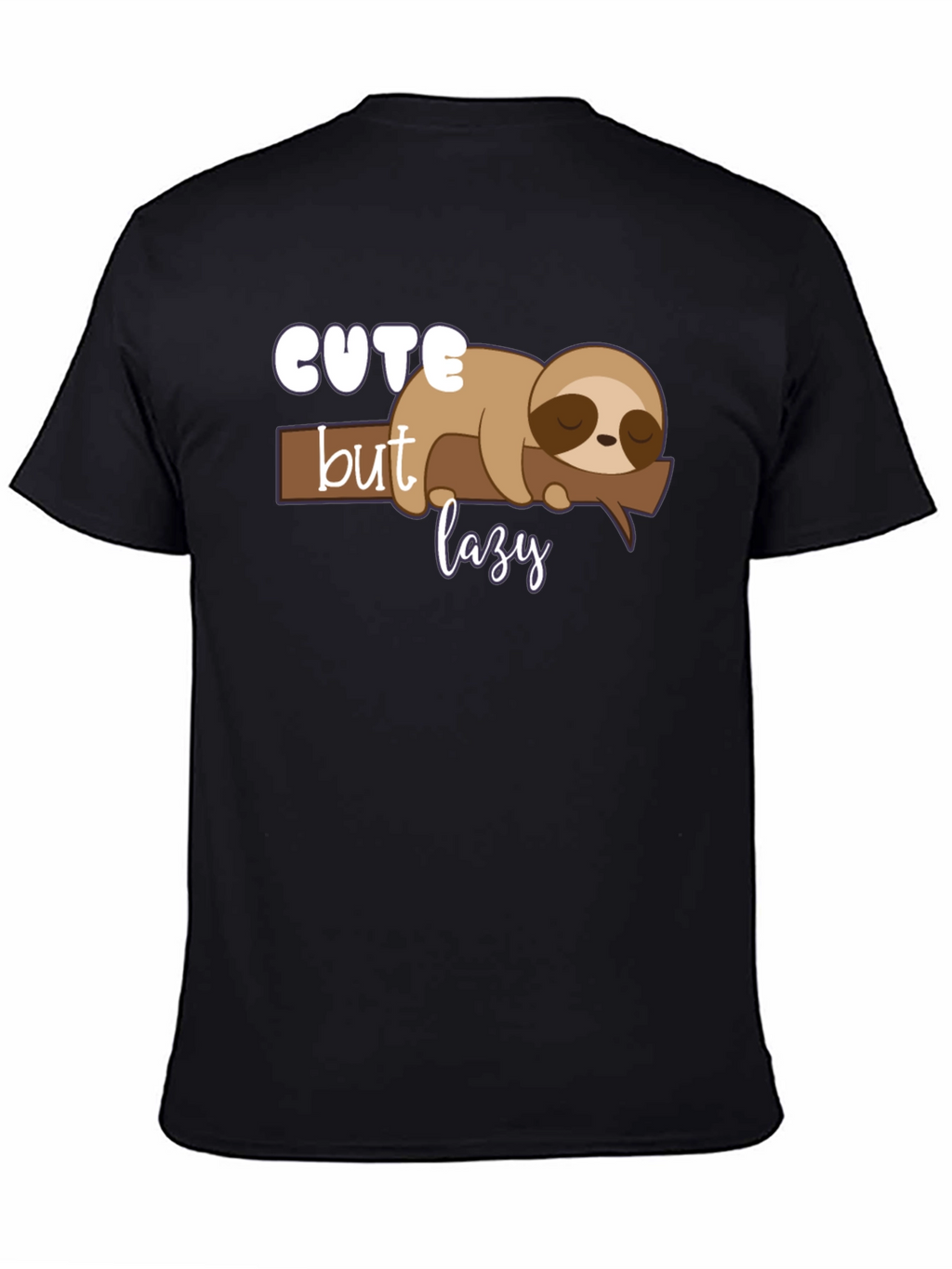 Cute But Lazy Sloth Graphic Tee