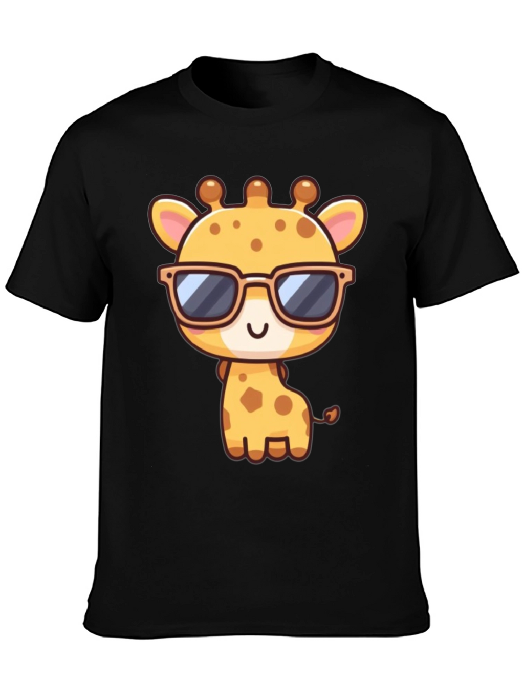 Cool Giraffe Graphic T-Shirt