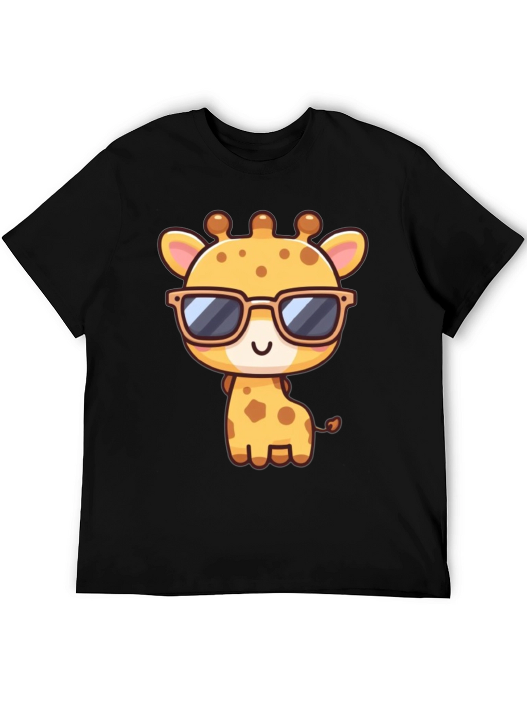 Cool Giraffe Graphic T-Shirt
