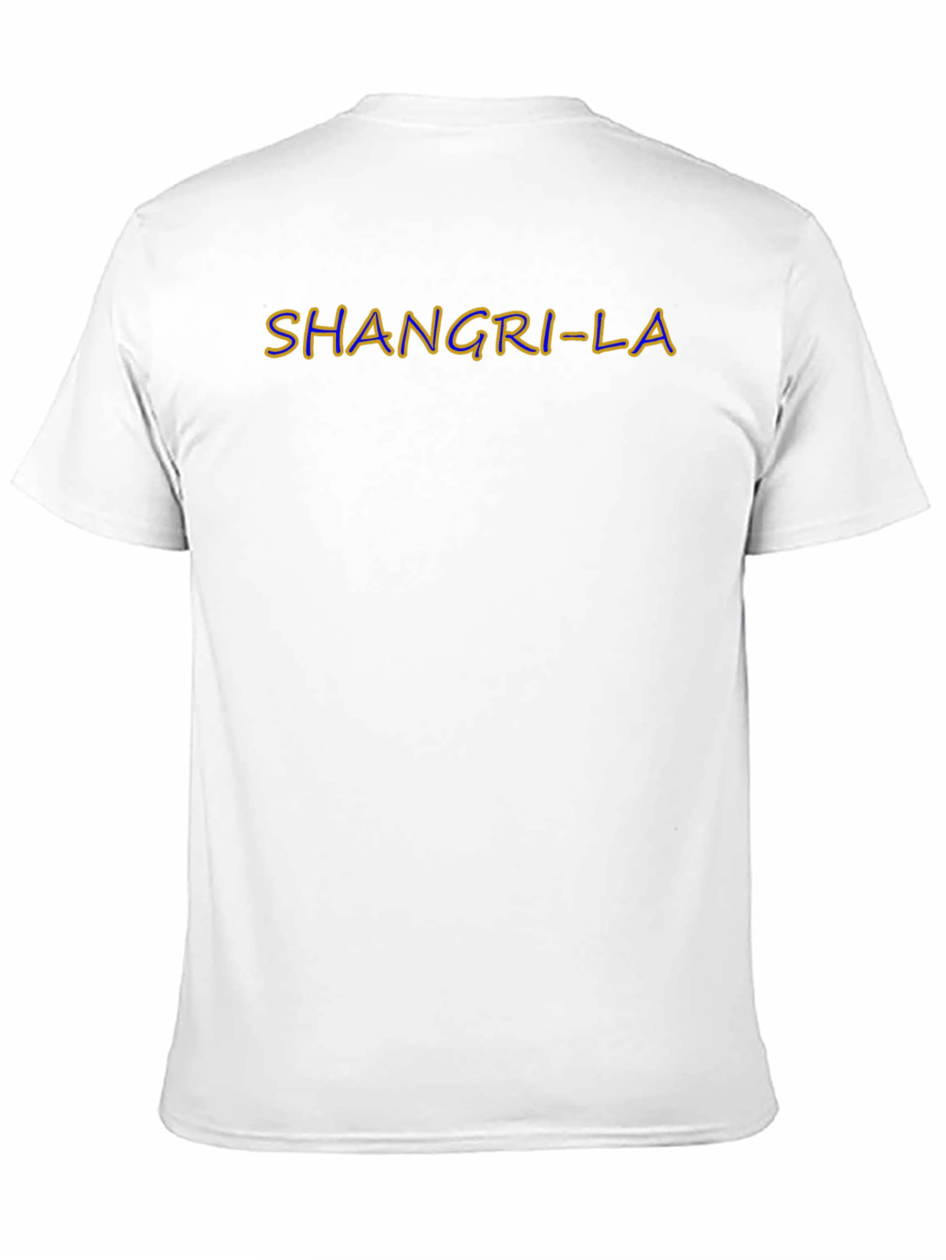 Shangri-La Black Graphic T-Shirt