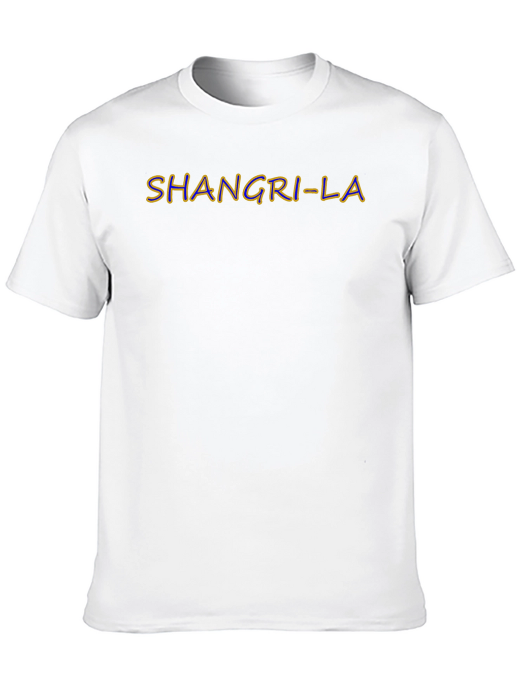 Shangri-La Black Graphic T-Shirt