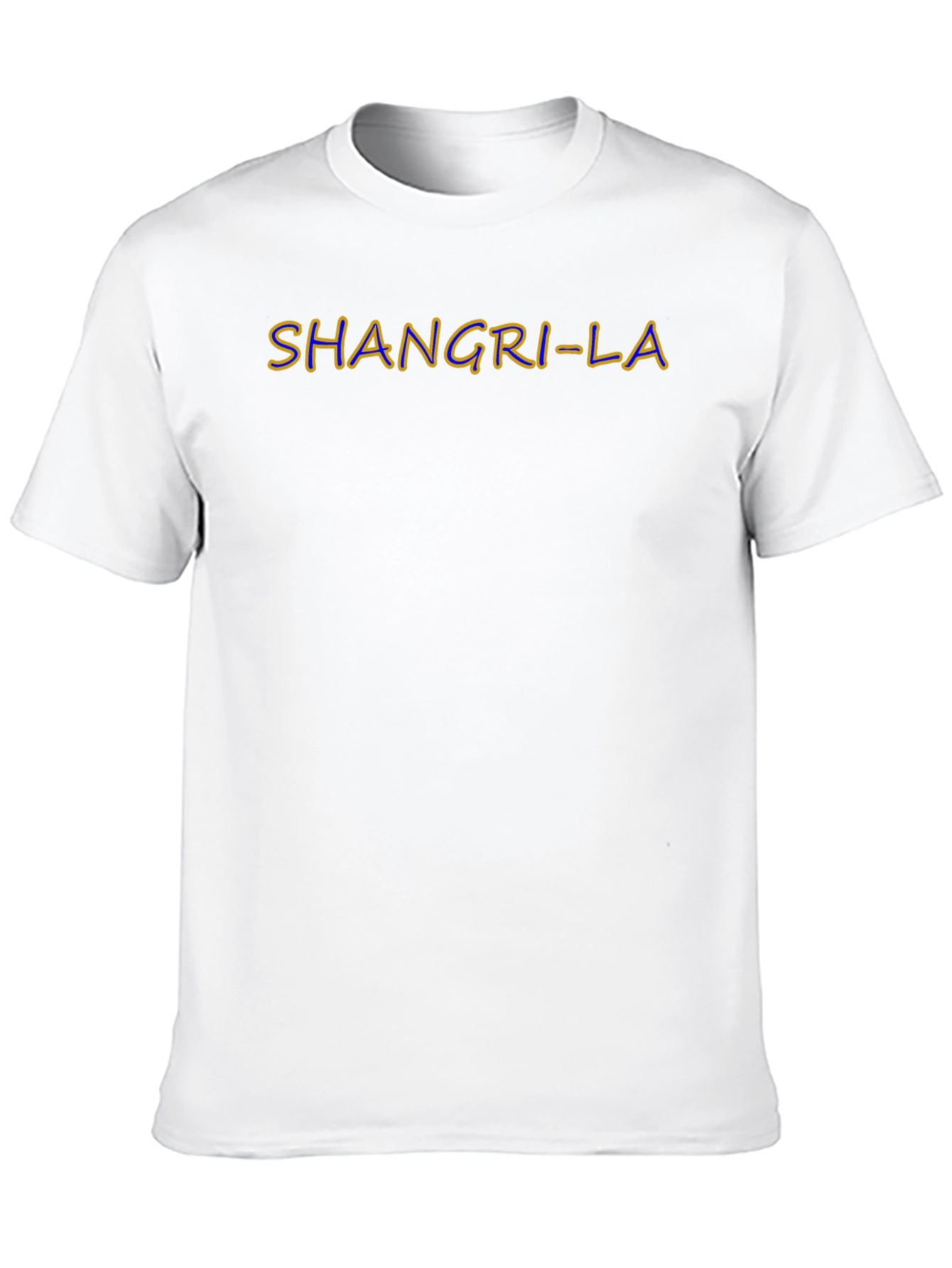 Shangri-La Black Graphic T-Shirt