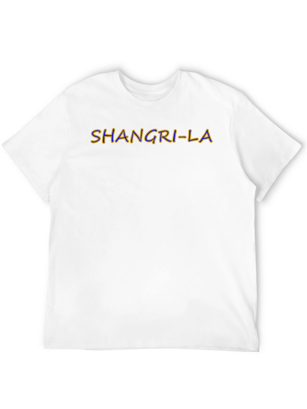Shangri-La Black Graphic T-Shirt