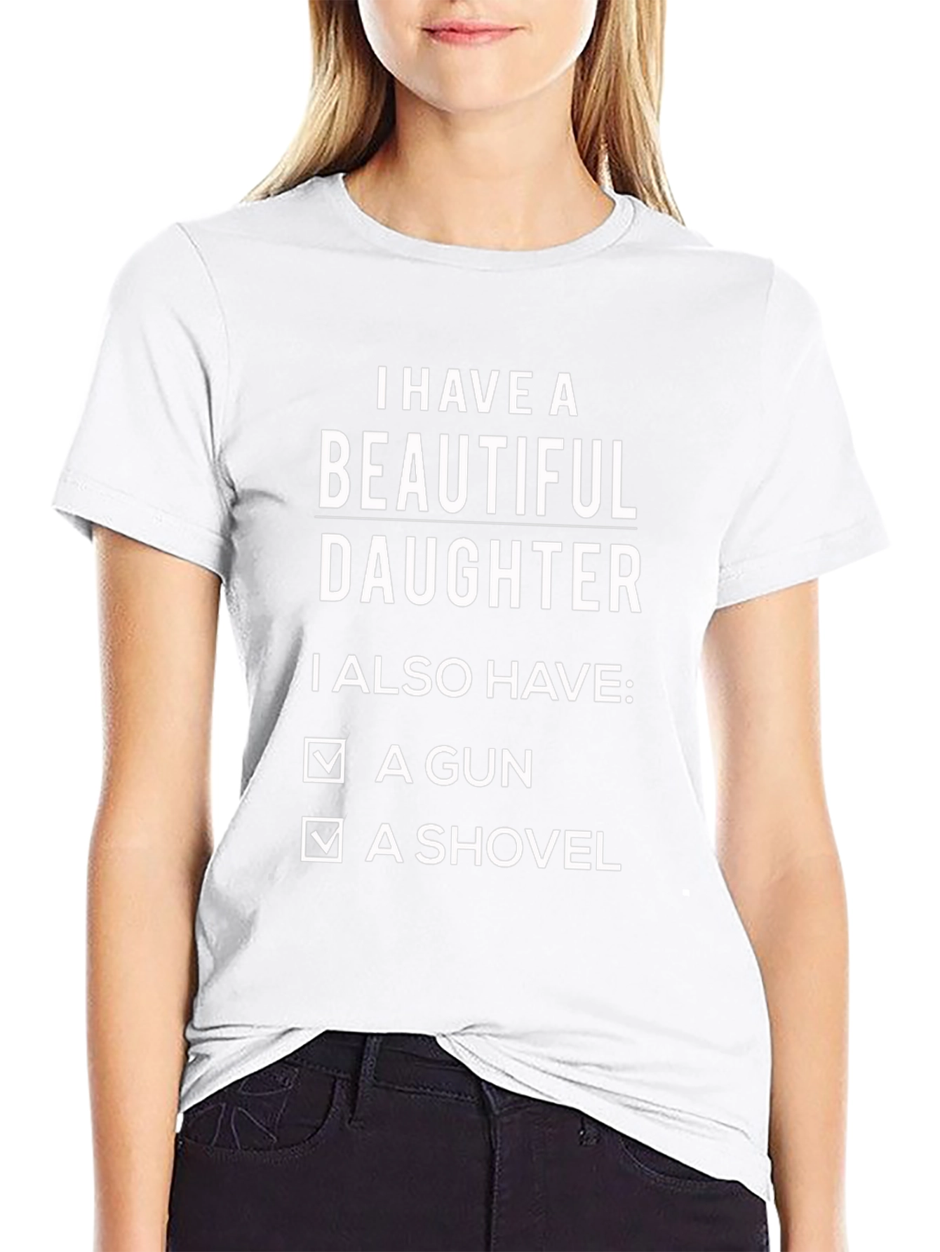 I Have A Beautiful Daughter Graphic Tee