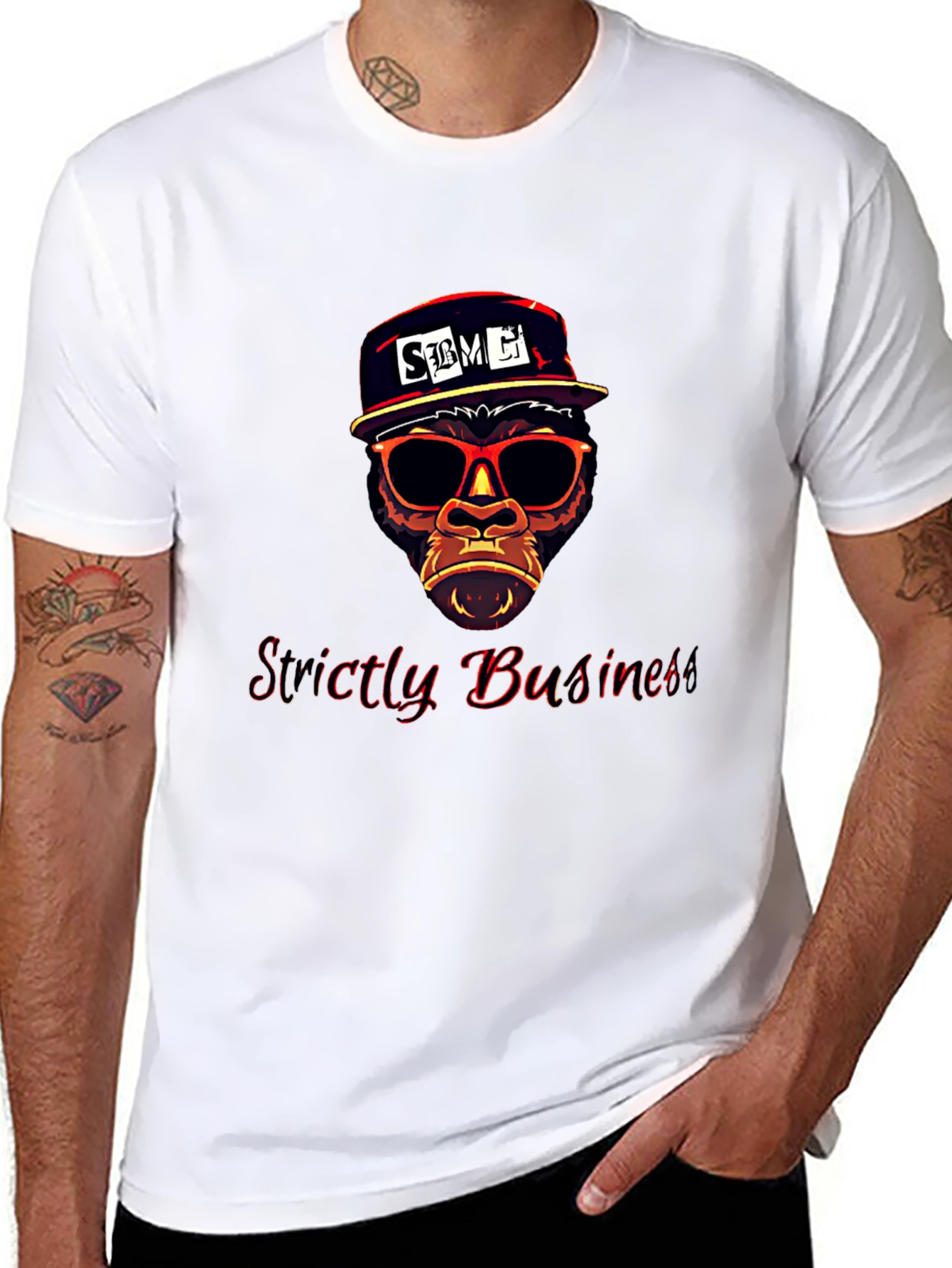 Strictly Business Gorilla Graphic Tee