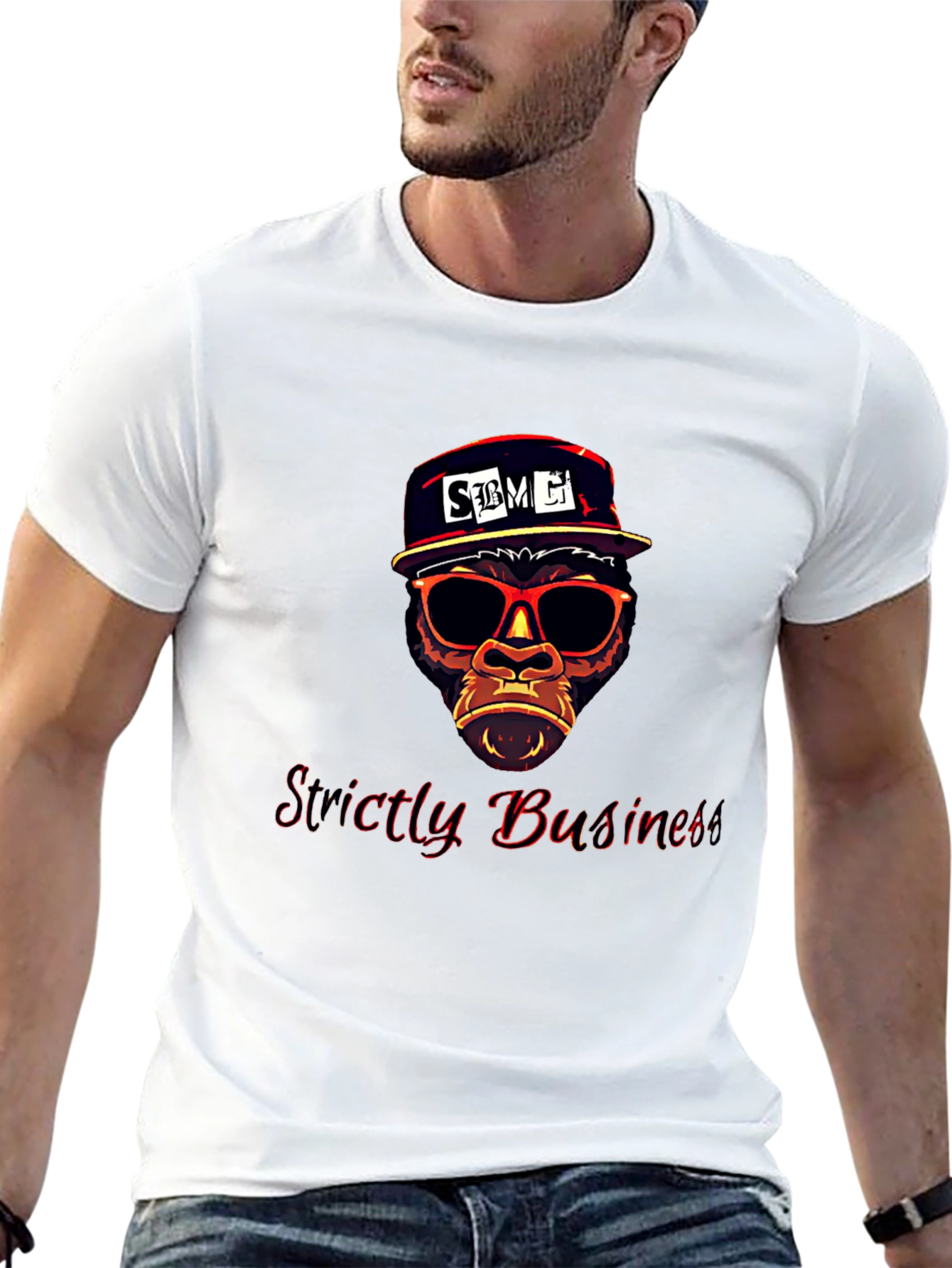 Strictly Business Gorilla Graphic Tee