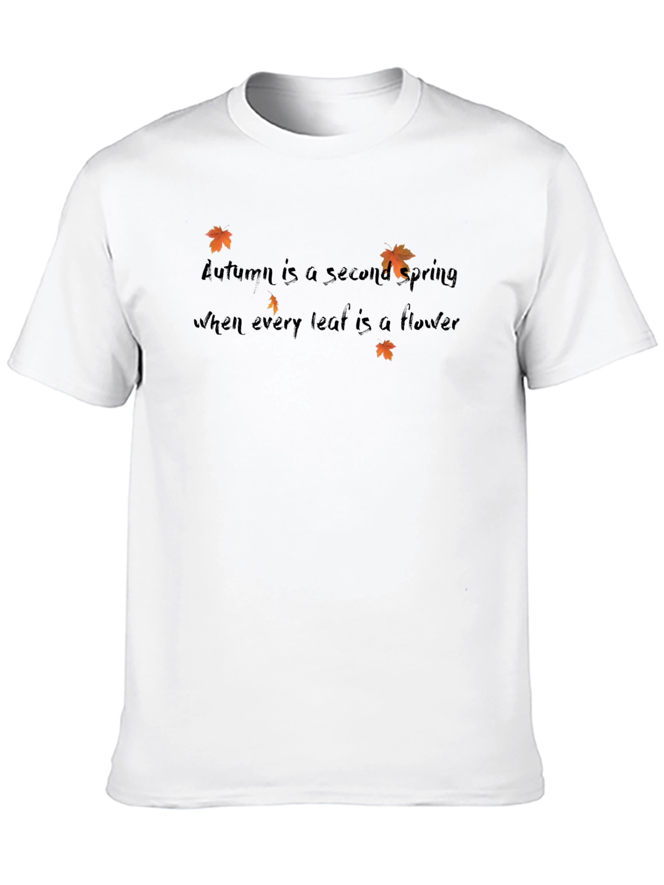 Autumn Leaves Graphic T-Shirt - Season of Style