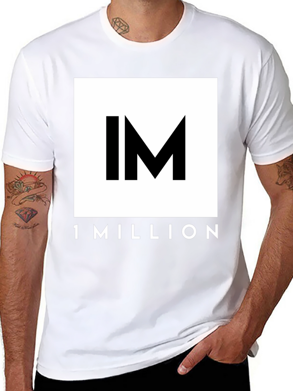 1 Million Dance Studio Black T-Shirt