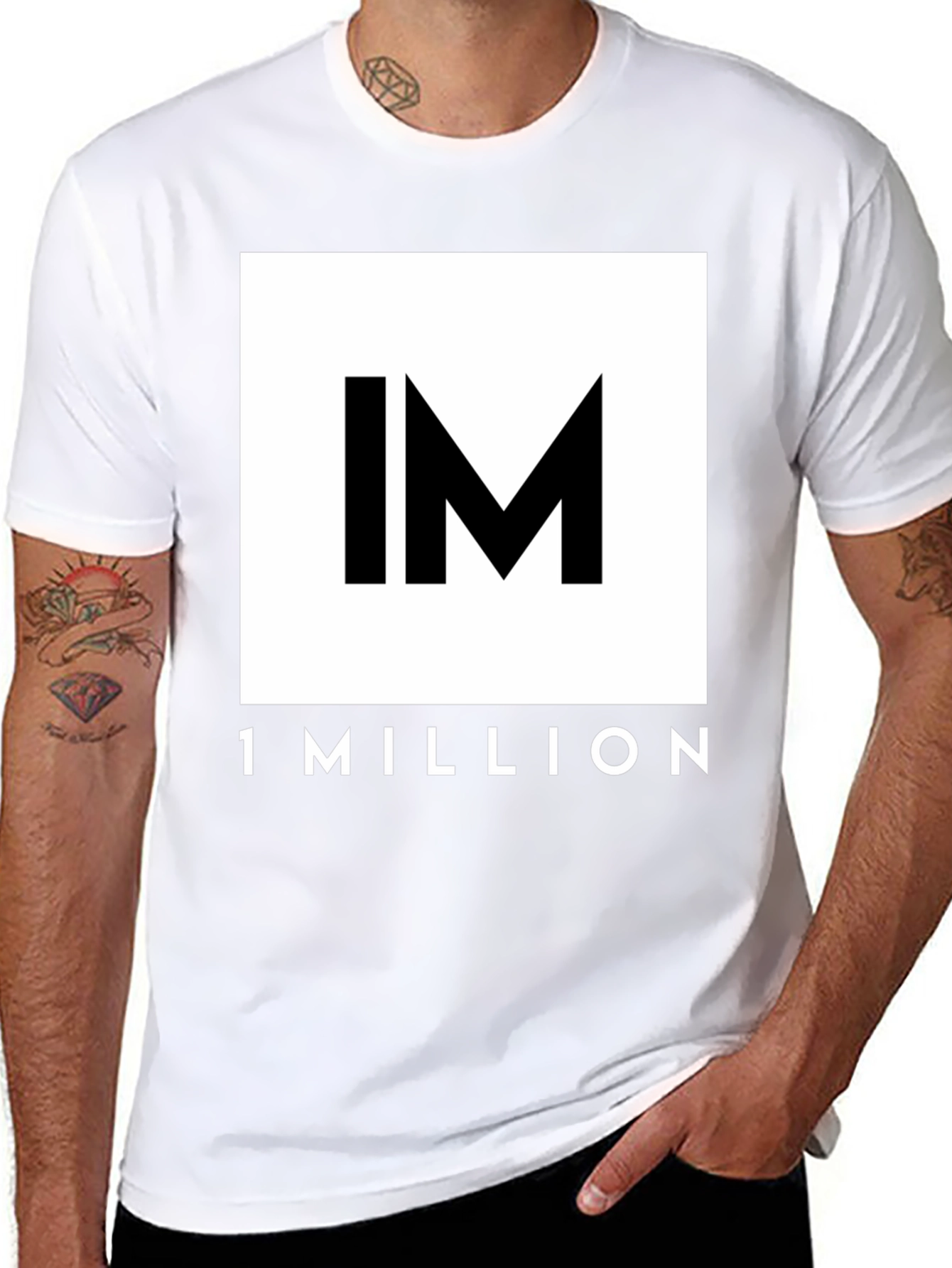 1 Million Dance Studio Black T-Shirt