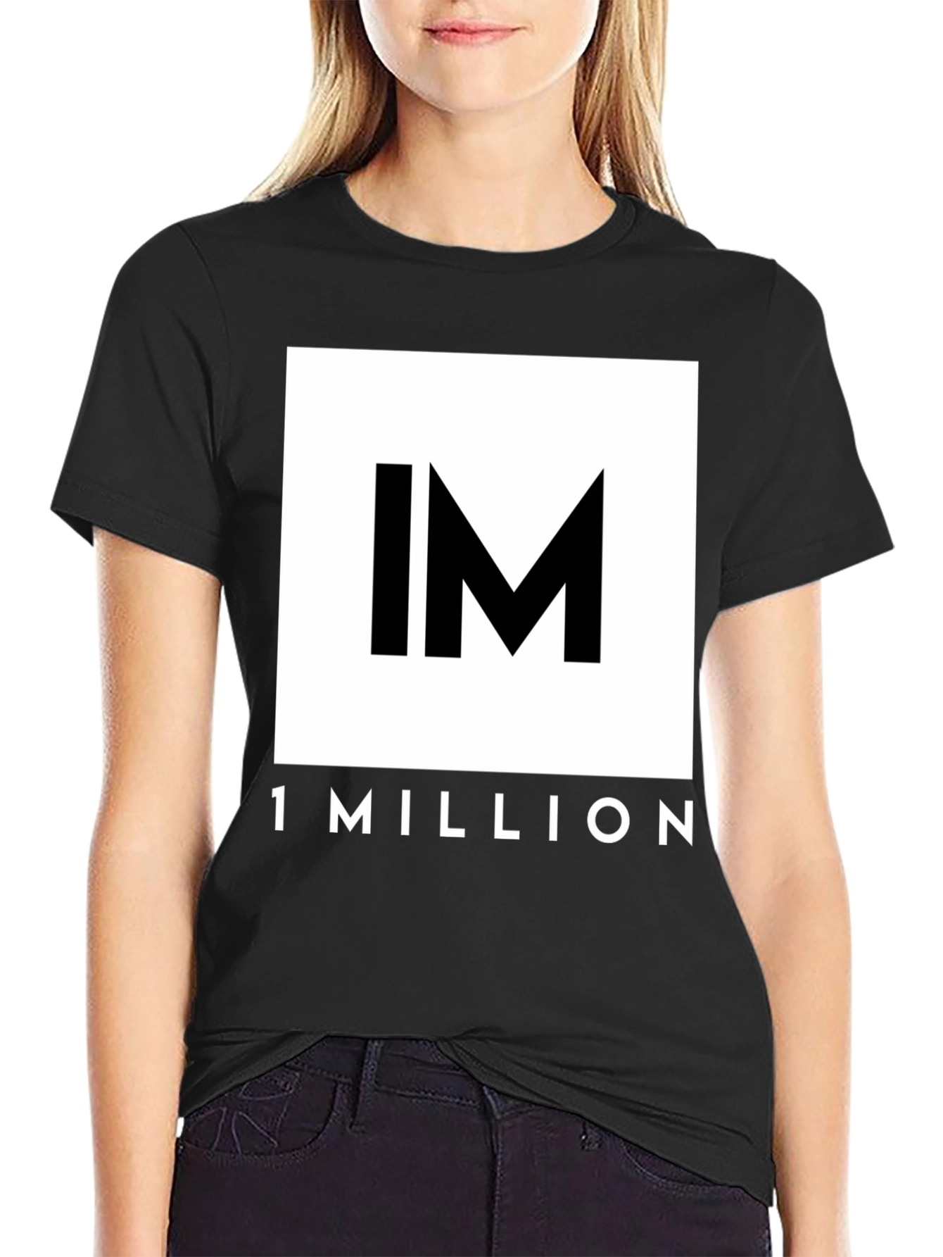 1 Million Dance Studio Black T-Shirt