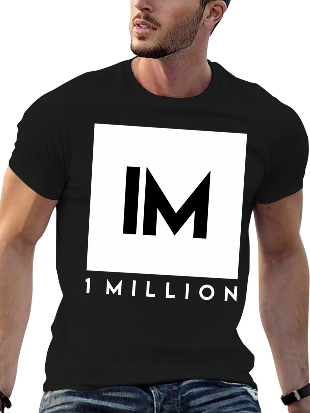1 Million Dance Studio Black T-Shirt