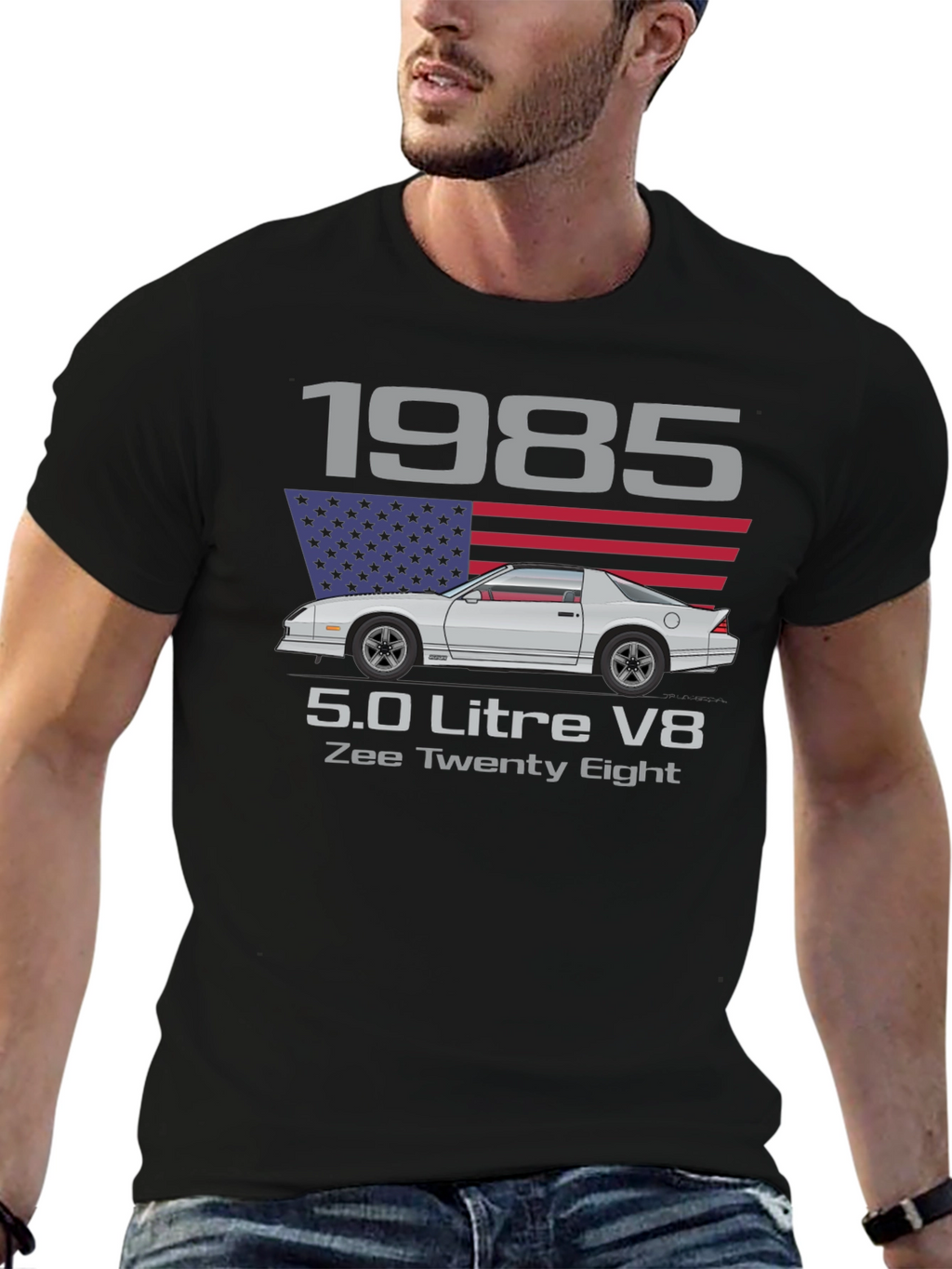 1985 Camaro Z28 5.0L V8 T-Shirt
