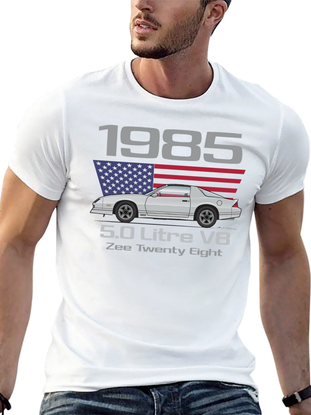 1985 Camaro Z28 5.0L V8 T-Shirt