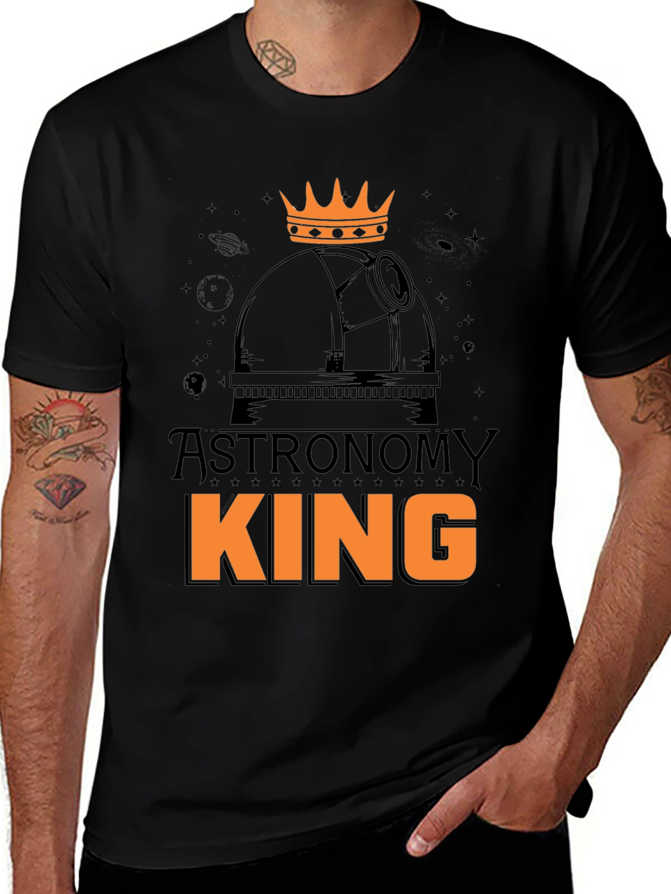 Astronomy King Graphic T-Shirt