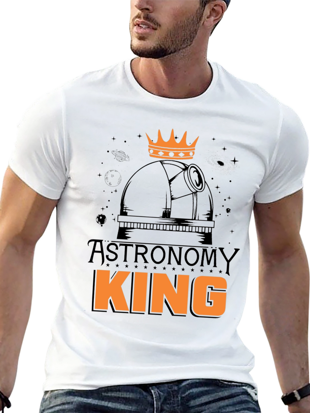 Astronomy King Graphic T-Shirt