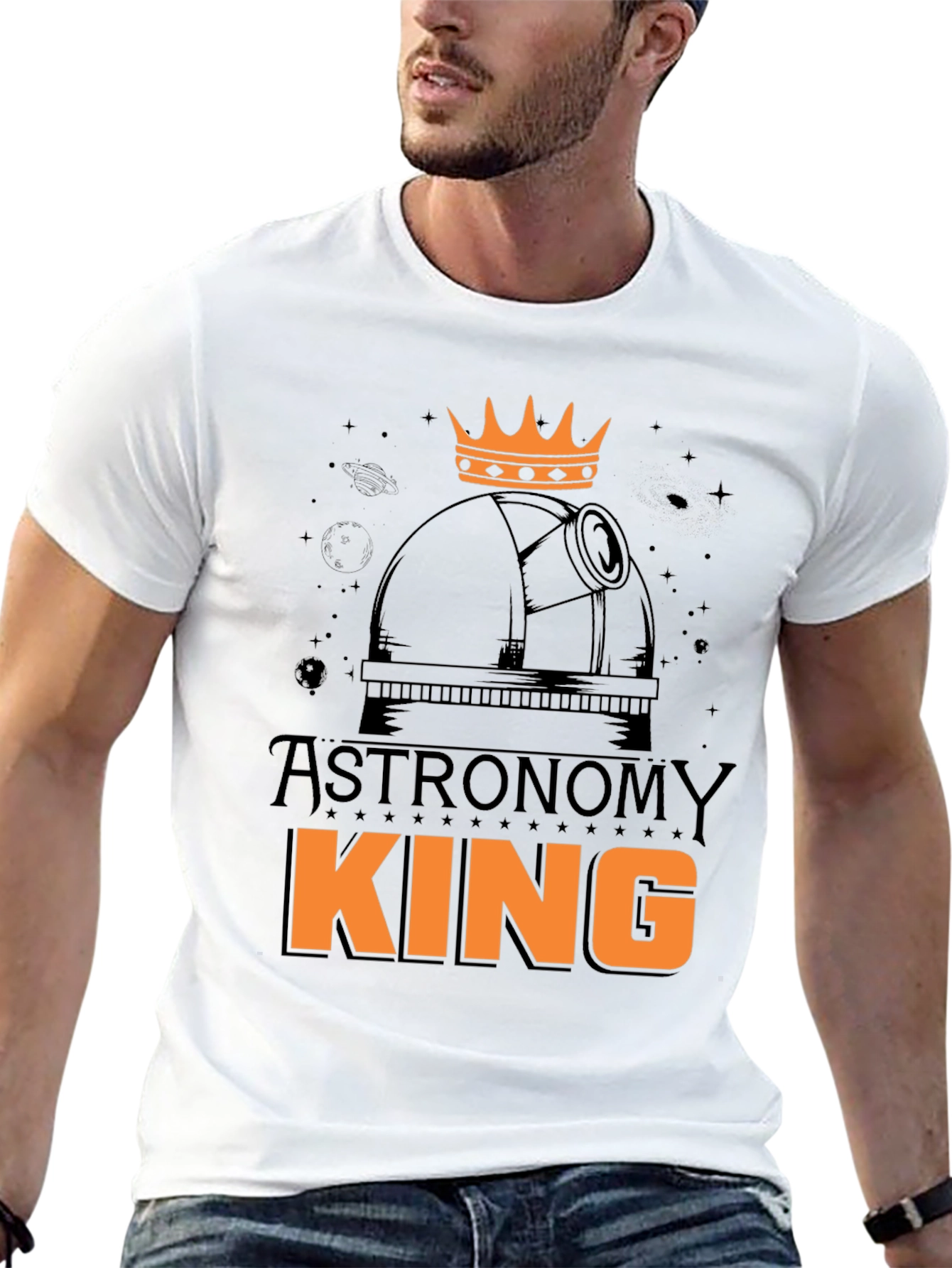 Astronomy King Graphic T-Shirt