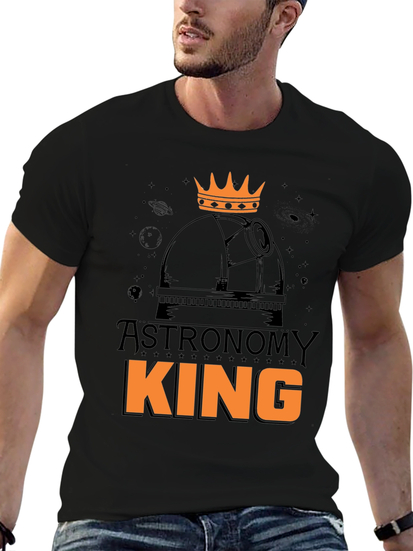Astronomy King Graphic T-Shirt