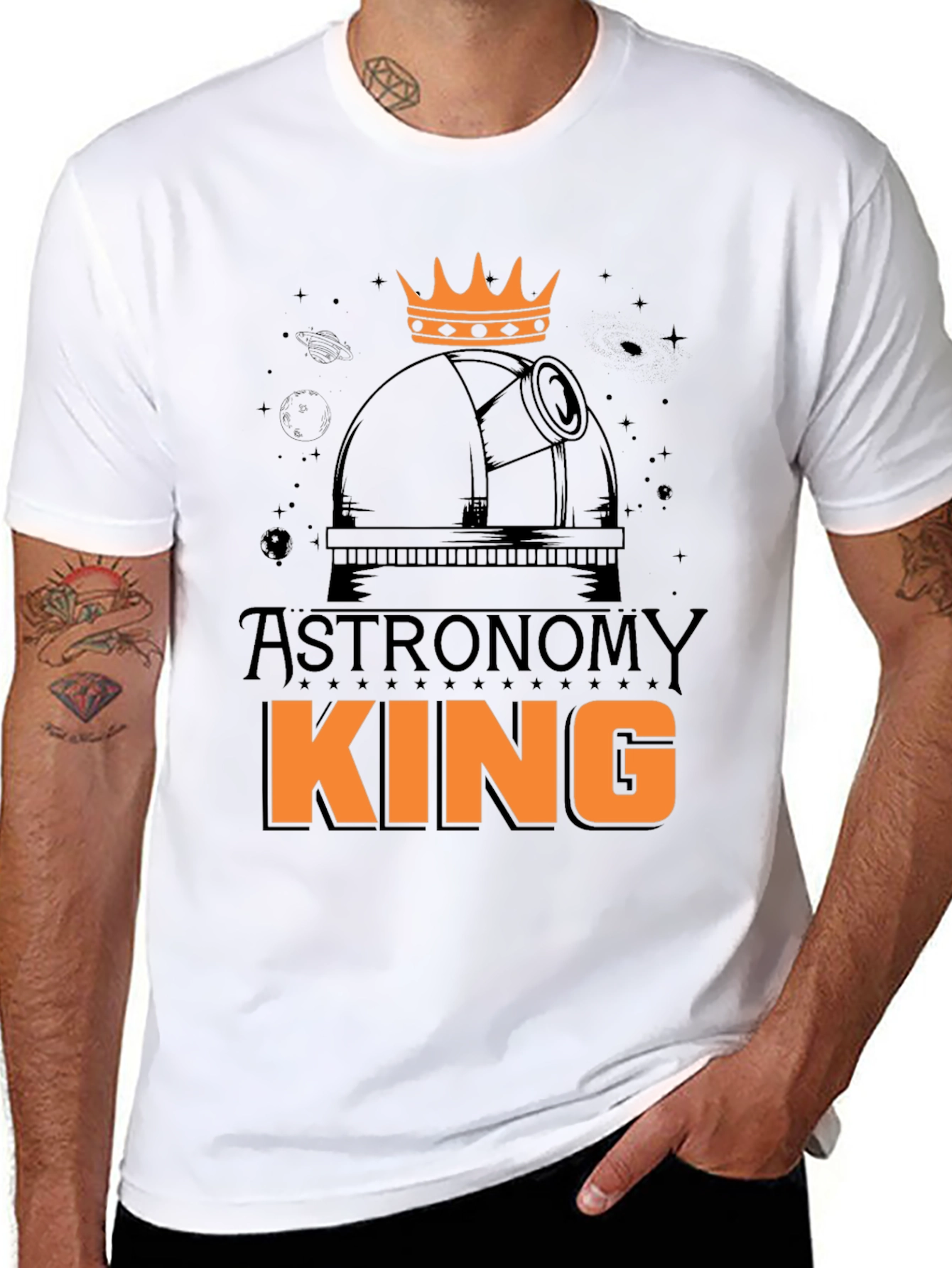 Astronomy King Graphic T-Shirt
