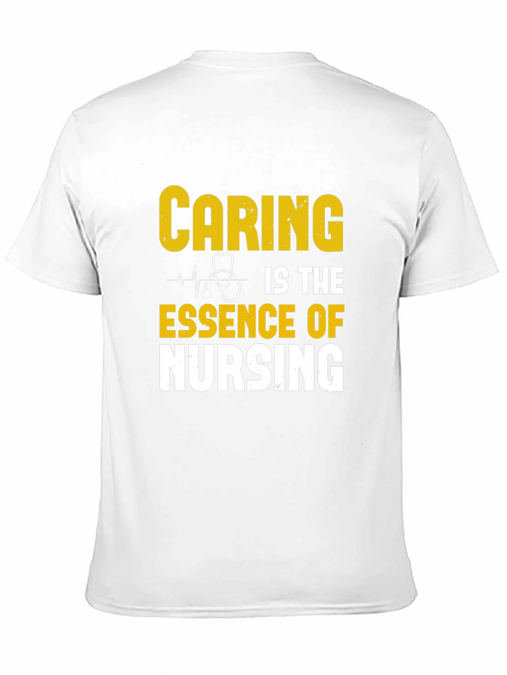 Caring is Essence of Nursing Black T-Shirt
