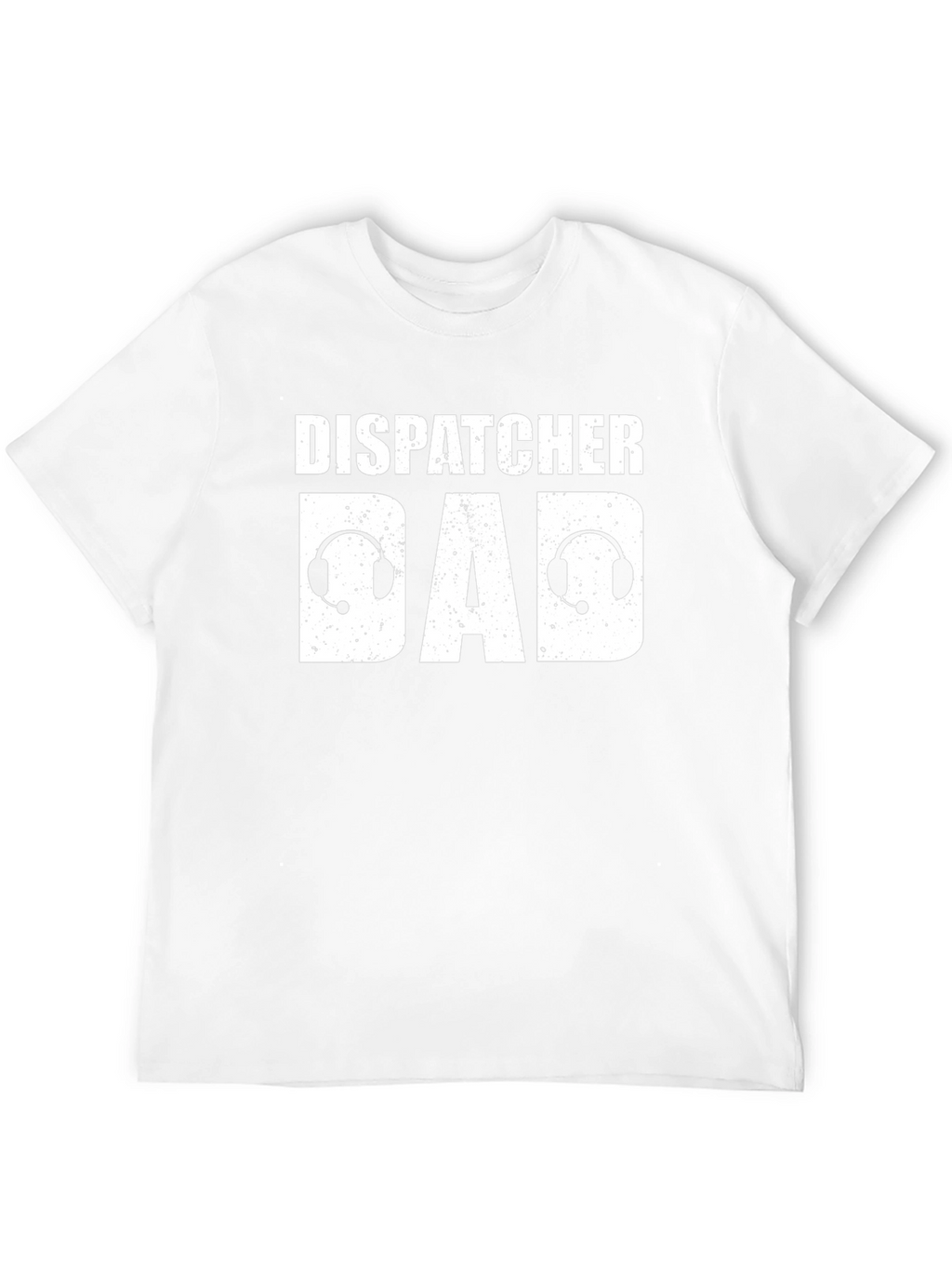 Dispatcher Dad Headset Graphic T-Shirt