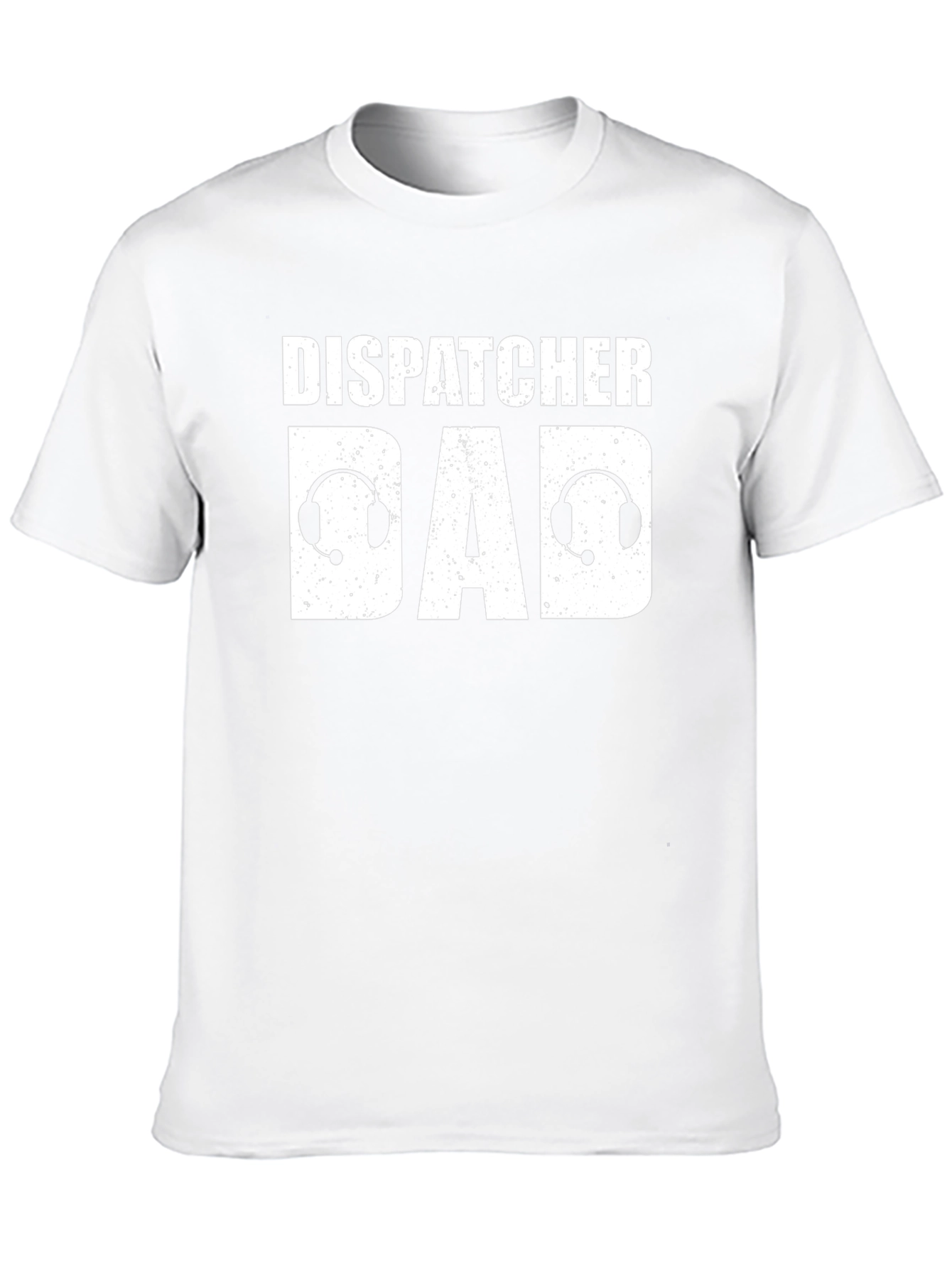 Dispatcher Dad Headset Graphic T-Shirt