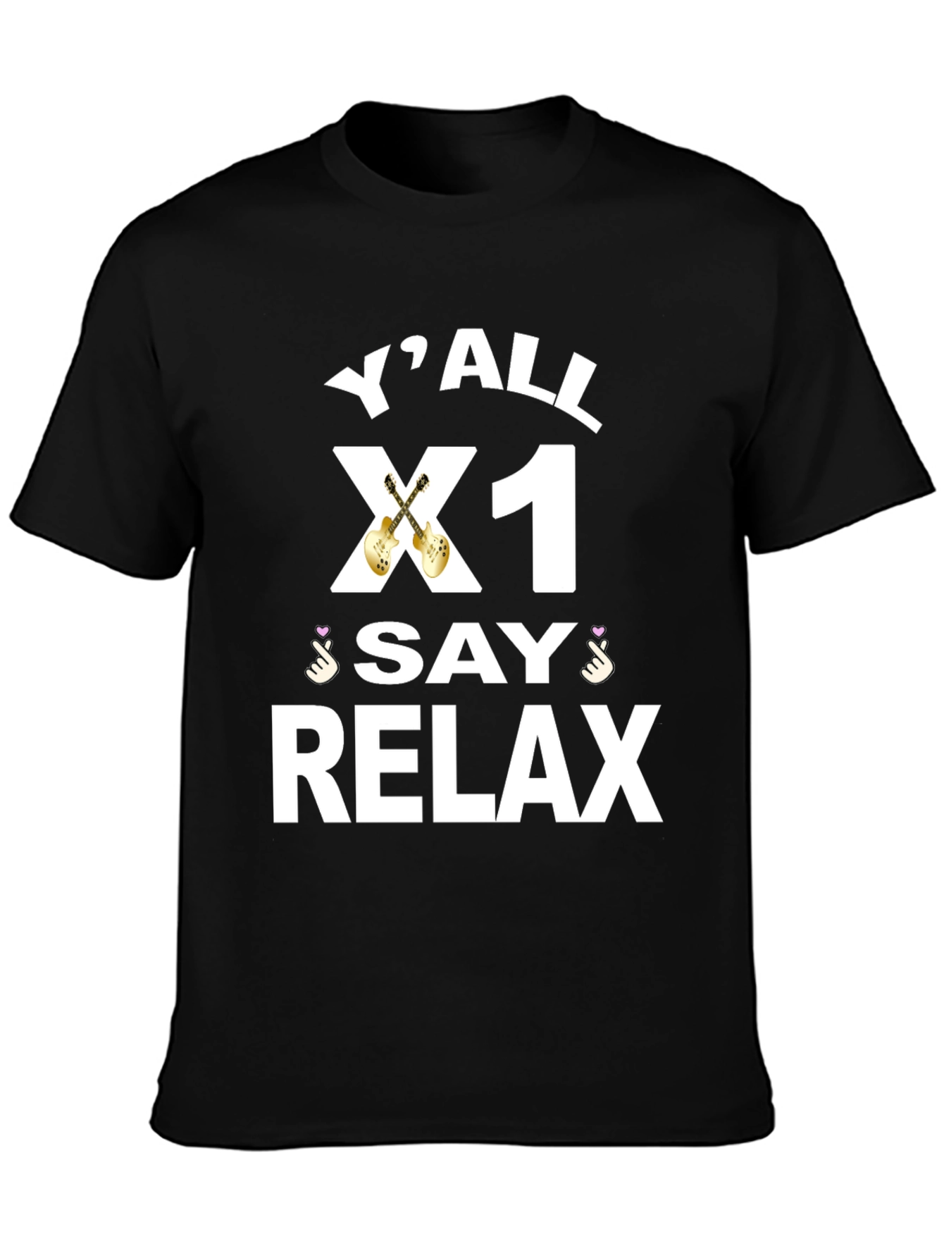 Yall X1 Say Relax Graphic Tee