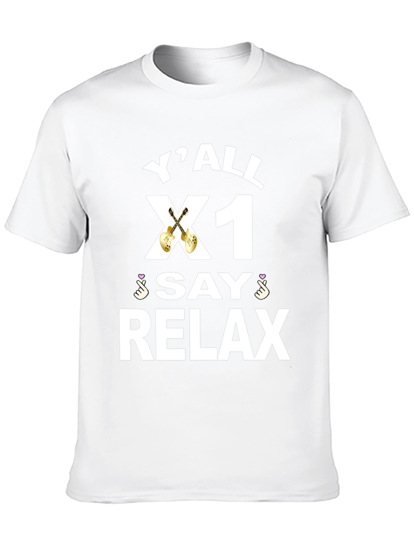 Yall X1 Say Relax Graphic Tee