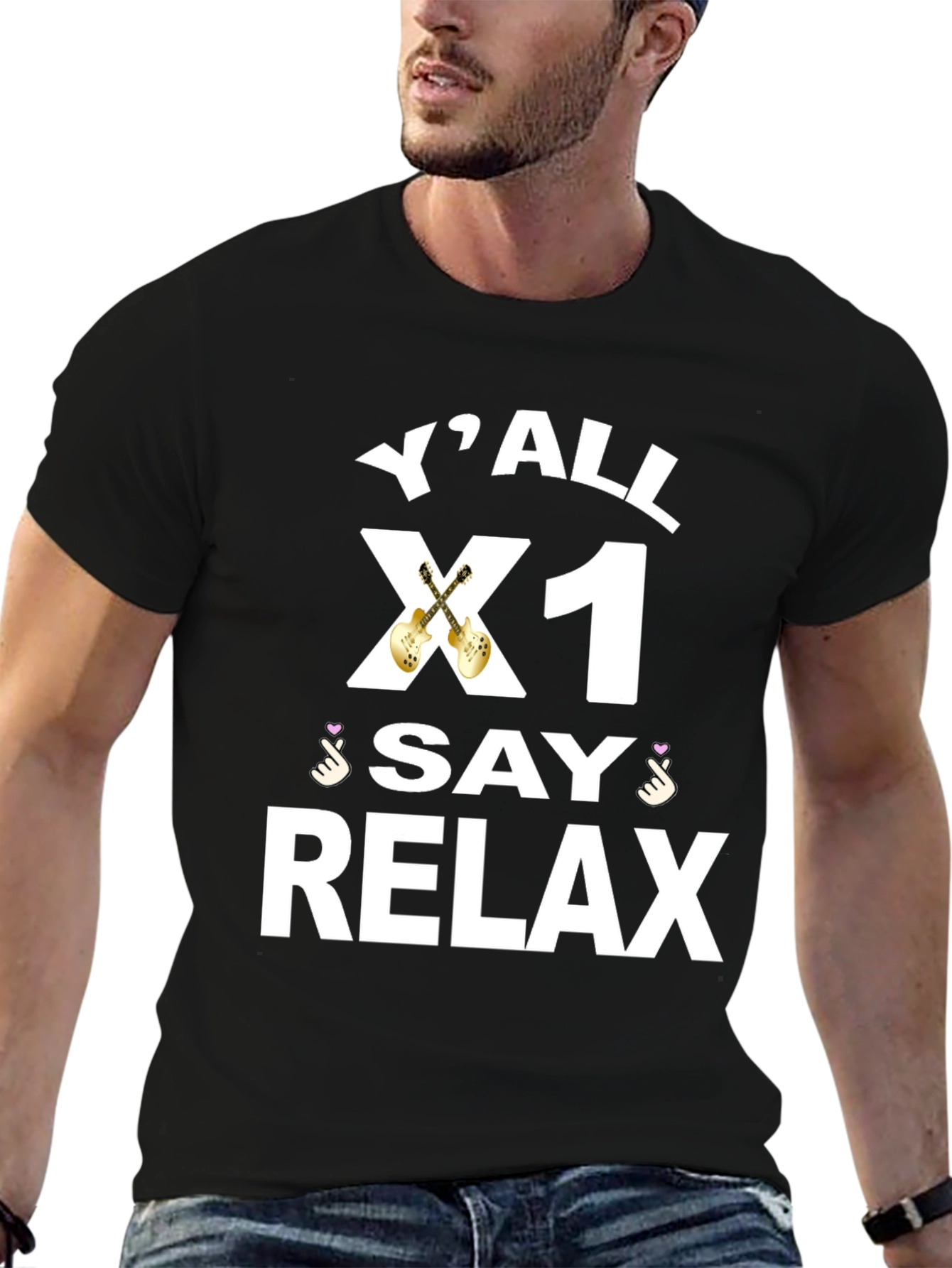 Yall X1 Say Relax Graphic Tee